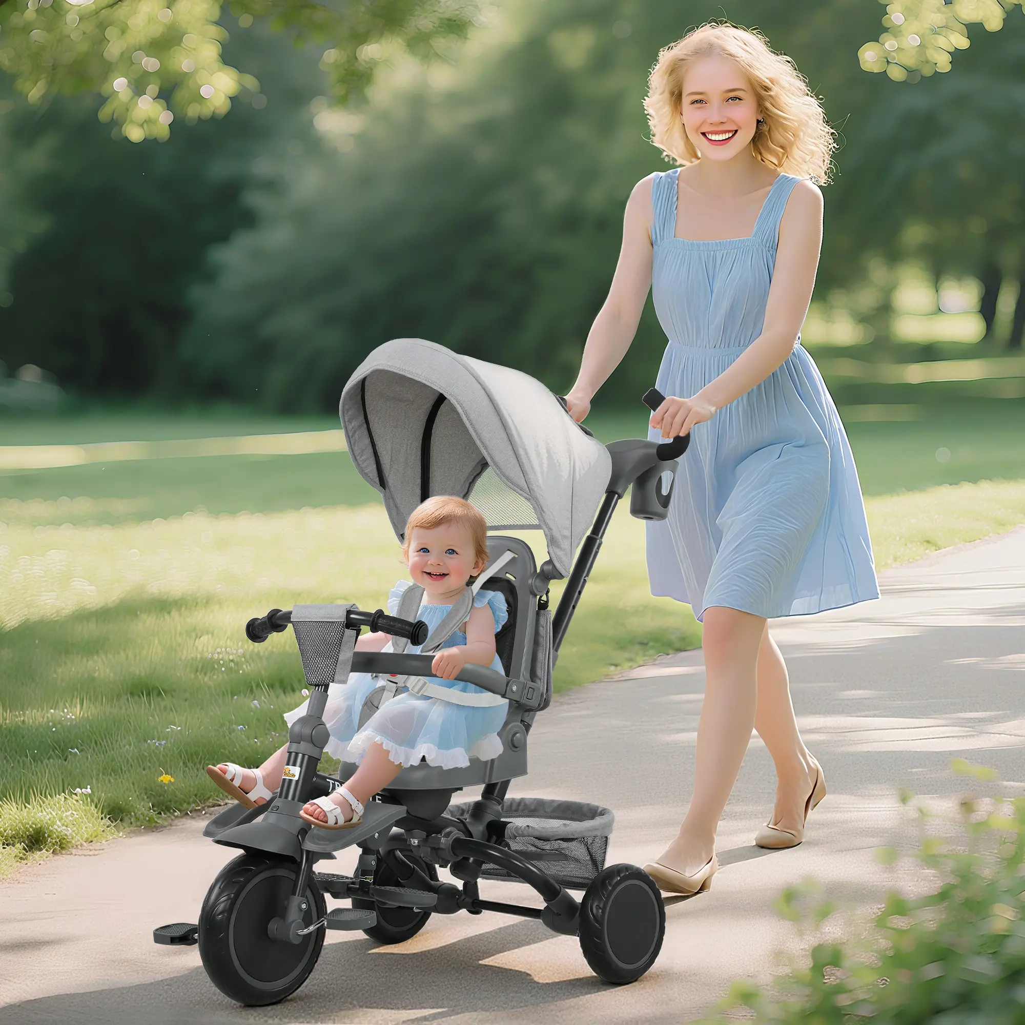 6 in 1 Kids Tricycle