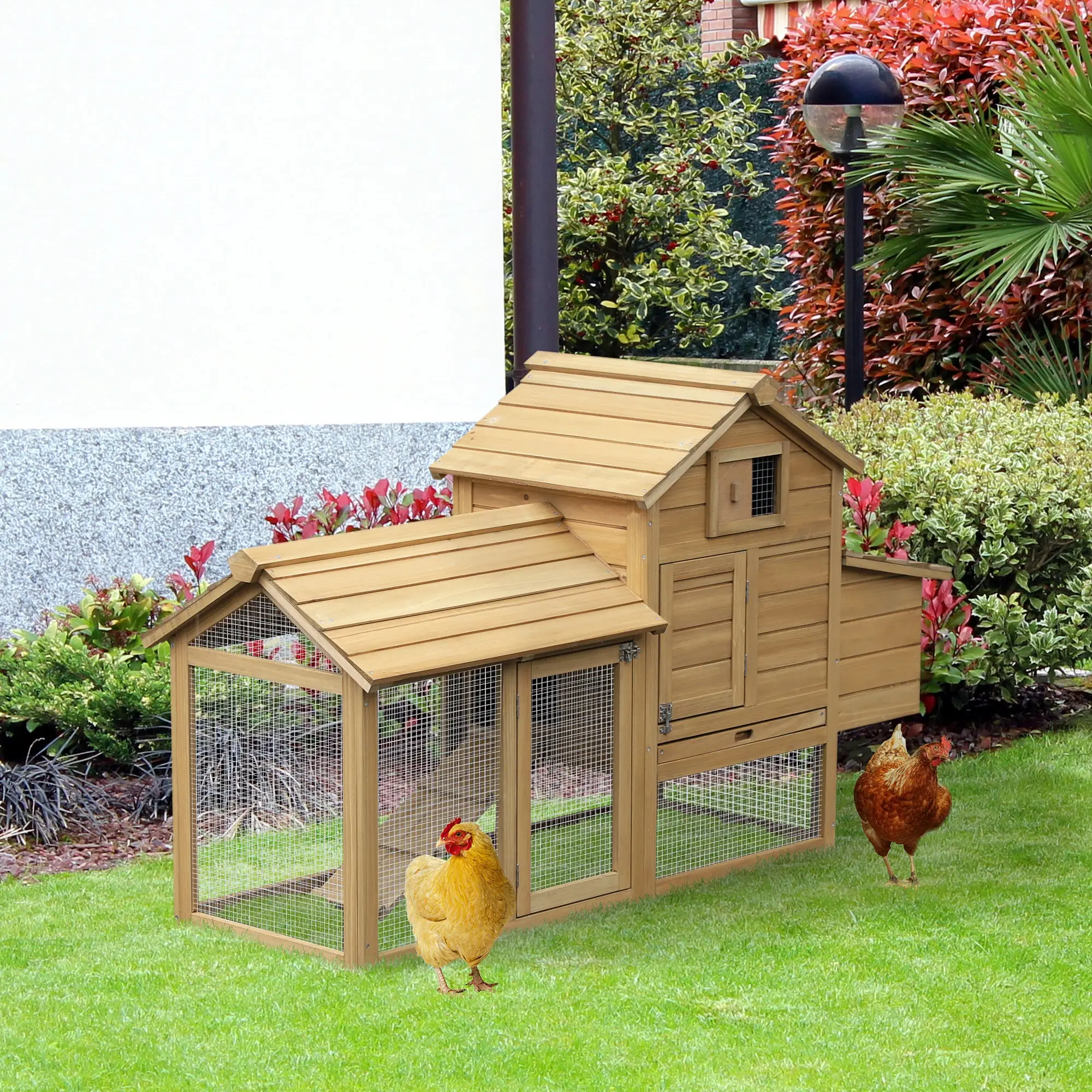 59" Small Wooden Chicken coop Hen House