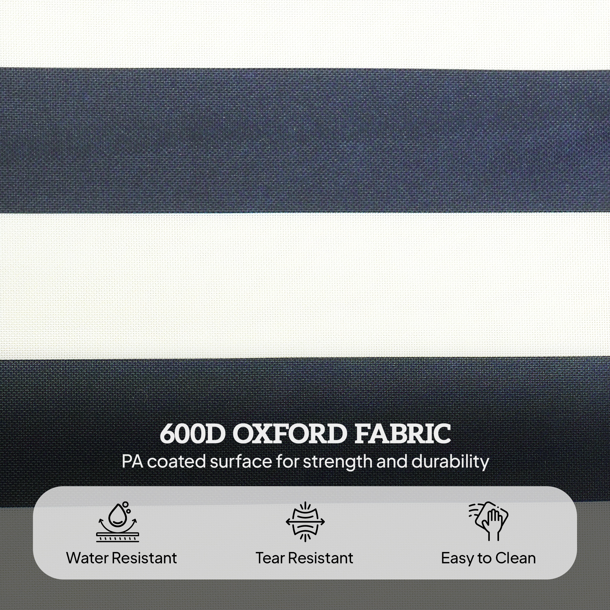  Tanning Chair Set of 2 with Face Hole and Side Table, 5-Position Folding Outdoor Chaise Lounge Chair, Blue and White