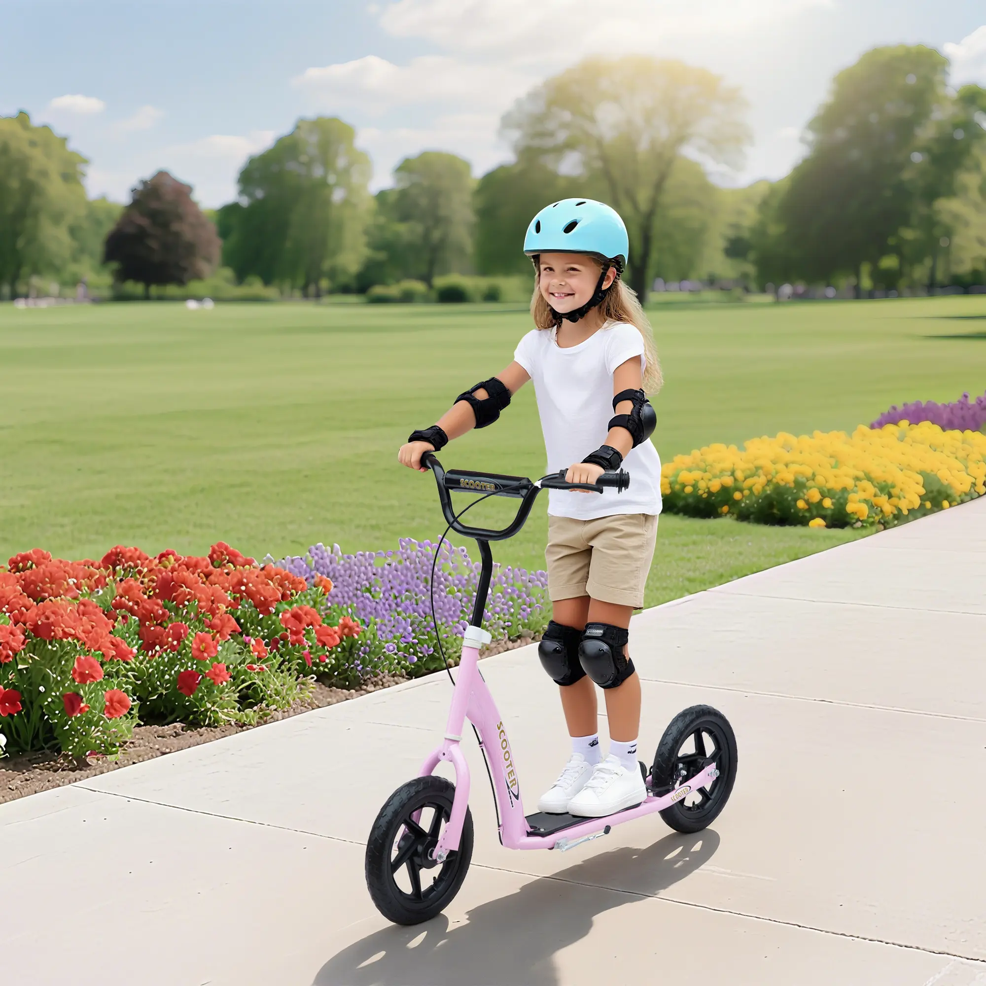 Kick Scooter for Kids 5-12 Years Old