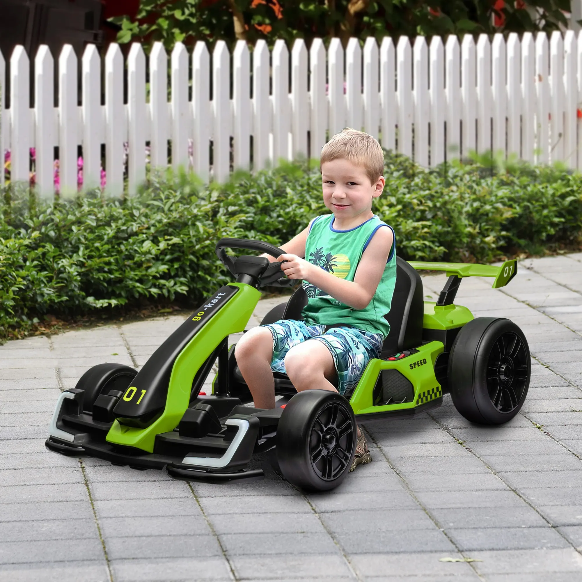 24V 7.5 MPH Electric Go Kart