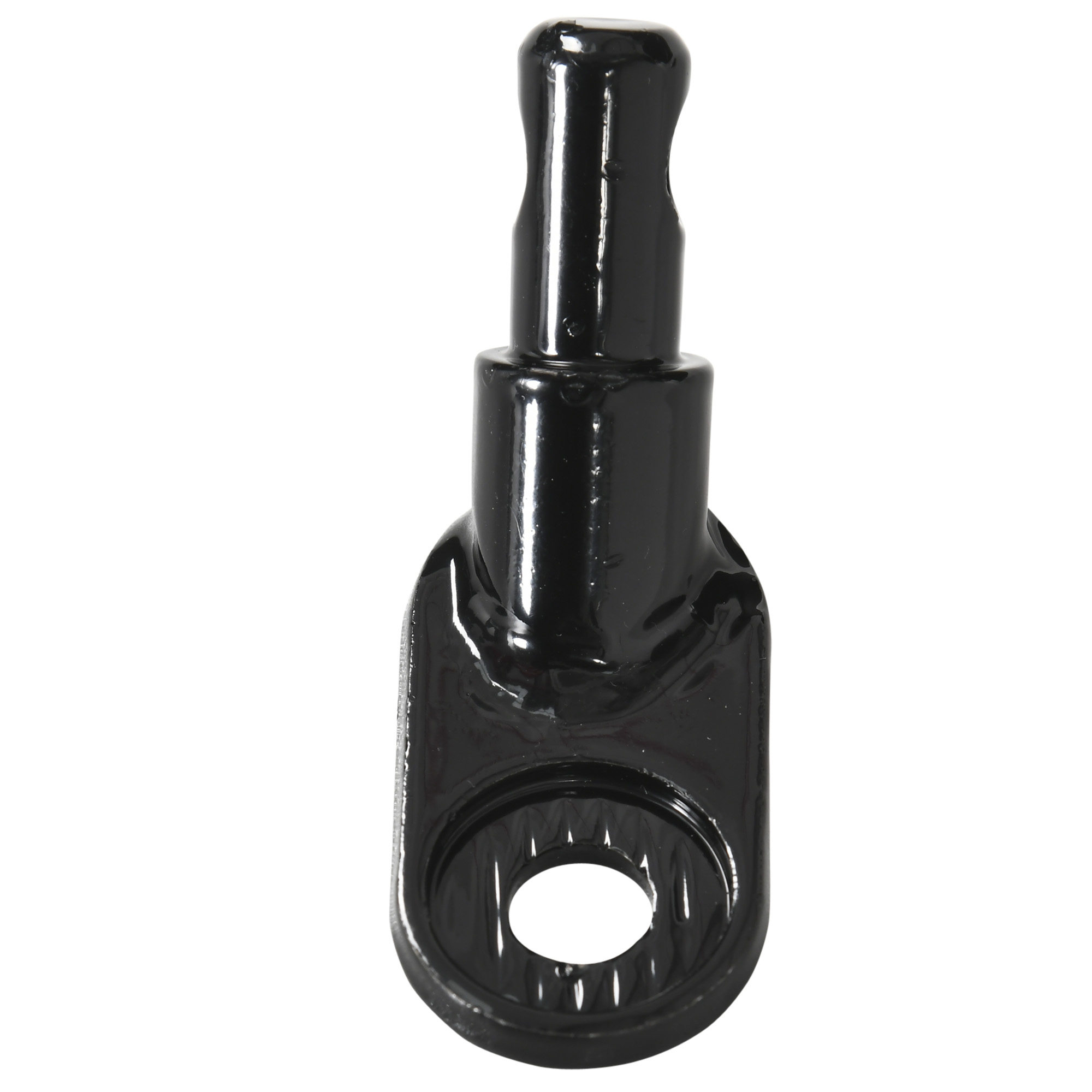 BikeTrailer Hitch, Steel Type 'B' Bicycle Trailer, Powder Coating, Durable and Sturdy, Cargo Hitch Coupler, for Cargo, Child and Pet Trailers, Black