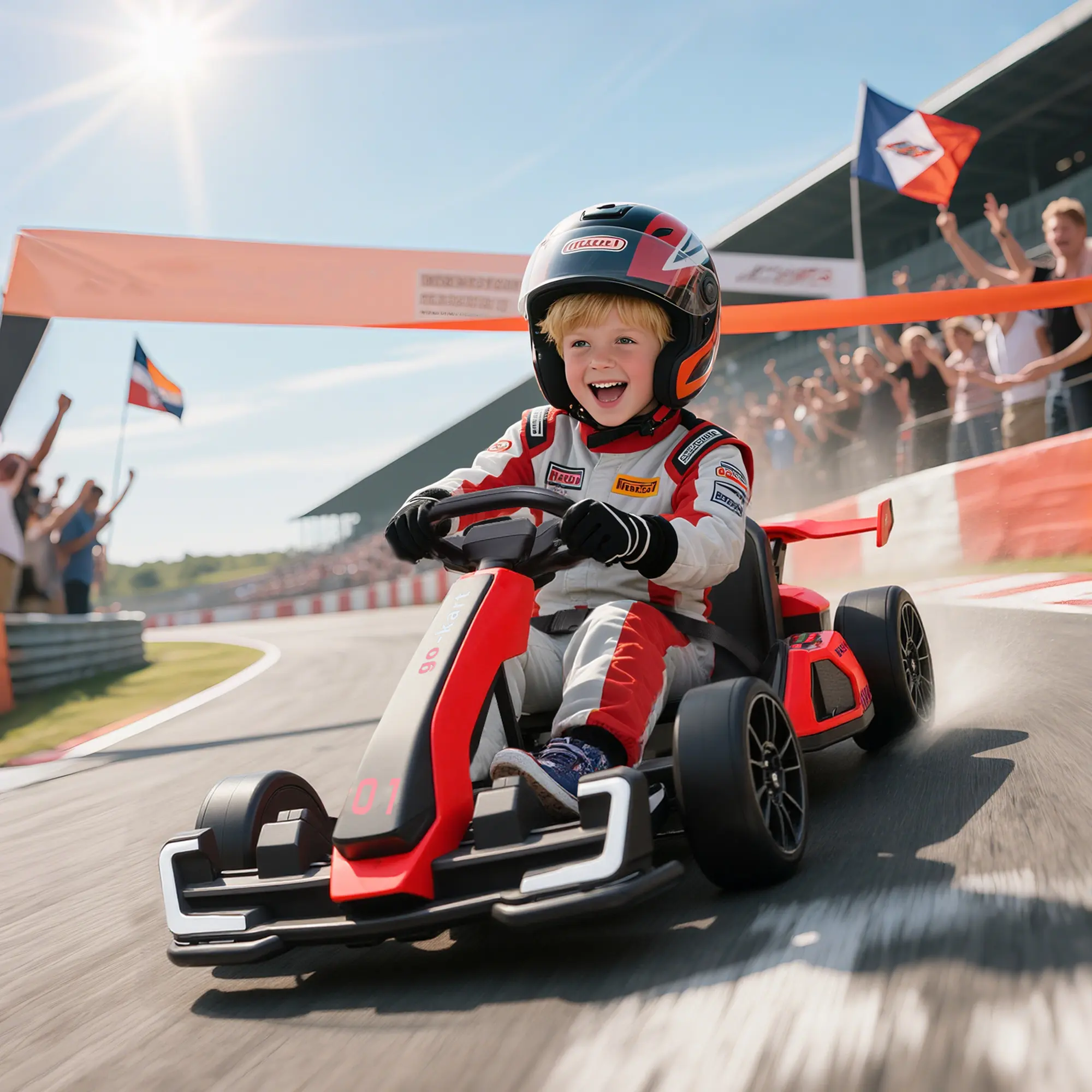 24V 7.5 MPH Electric Go Kart
