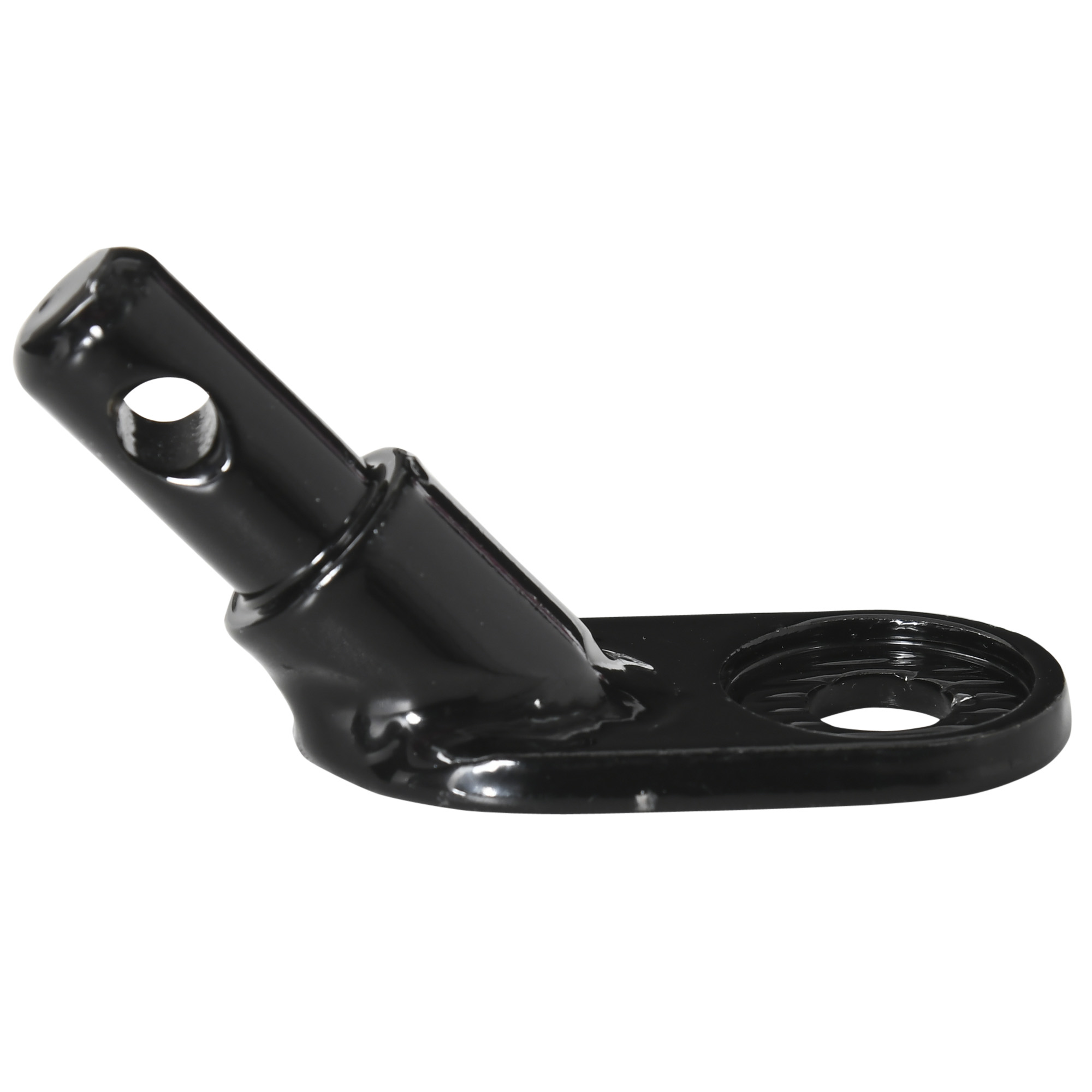 BikeTrailer Hitch, Steel Type 'B' Bicycle Trailer, Powder Coating, Durable and Sturdy, Cargo Hitch Coupler, for Cargo, Child and Pet Trailers, Black