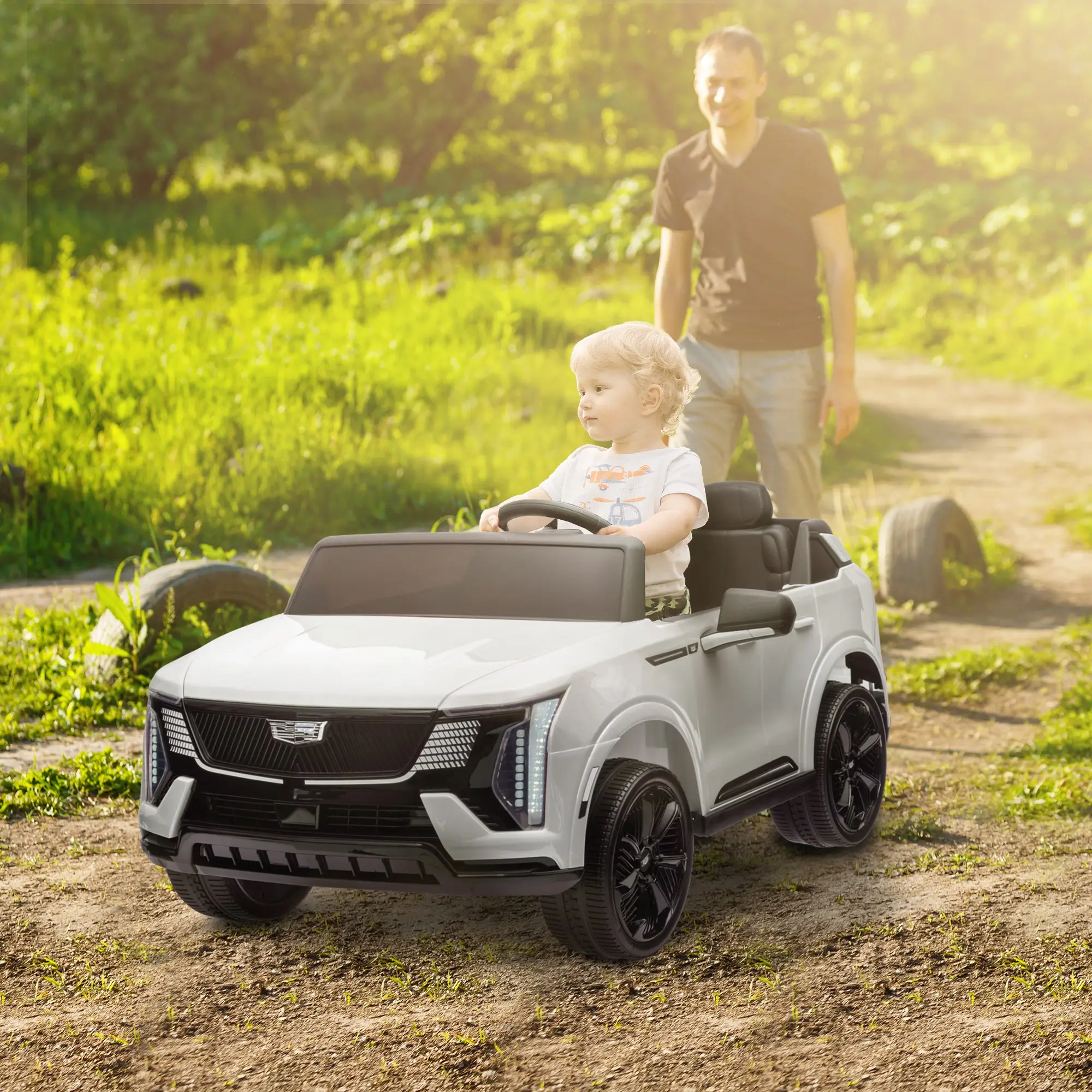 2-Seater 12V 10AH Ride on Truck, Cadillac