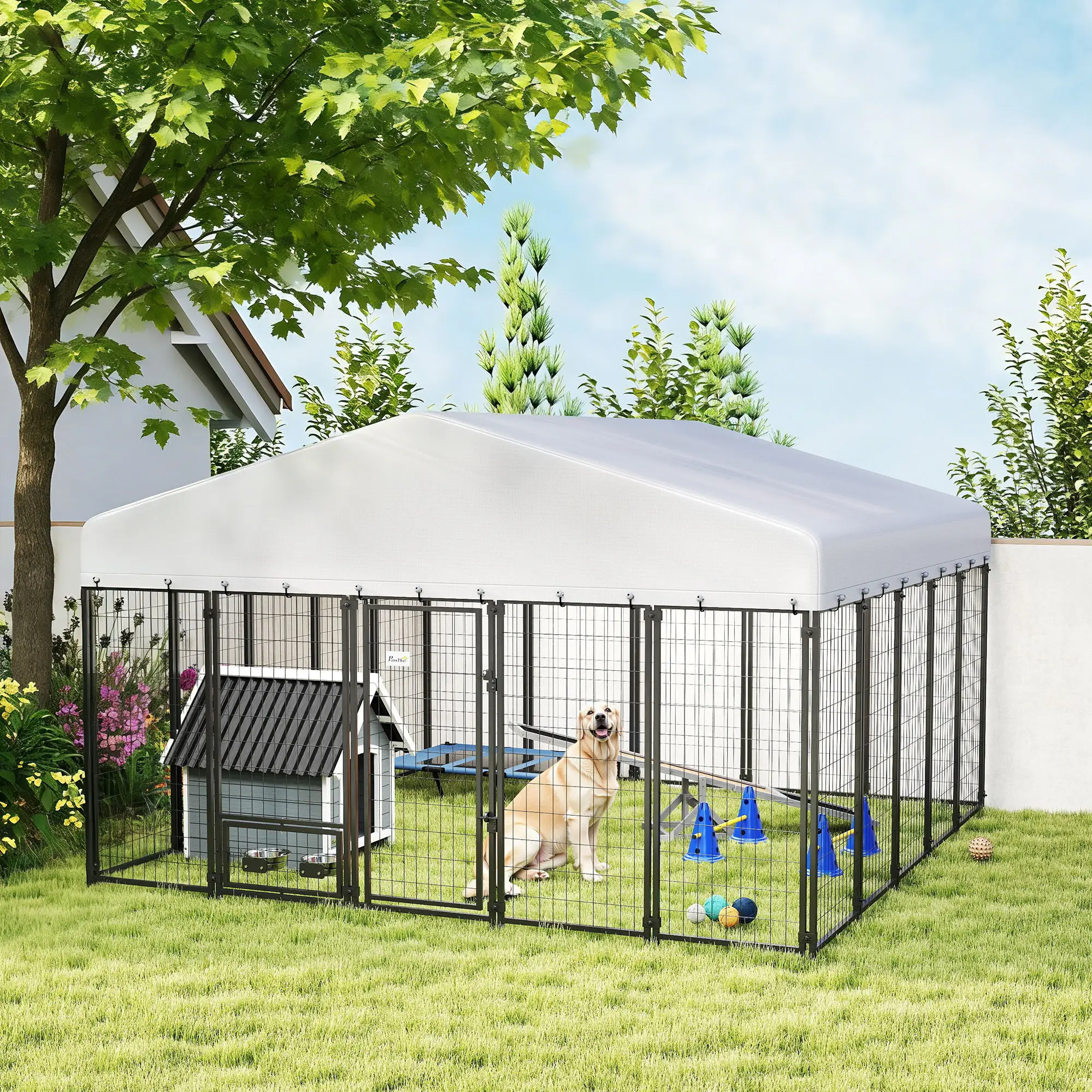 9.8 x 6 Outdoor Dog Kennel, Kennel