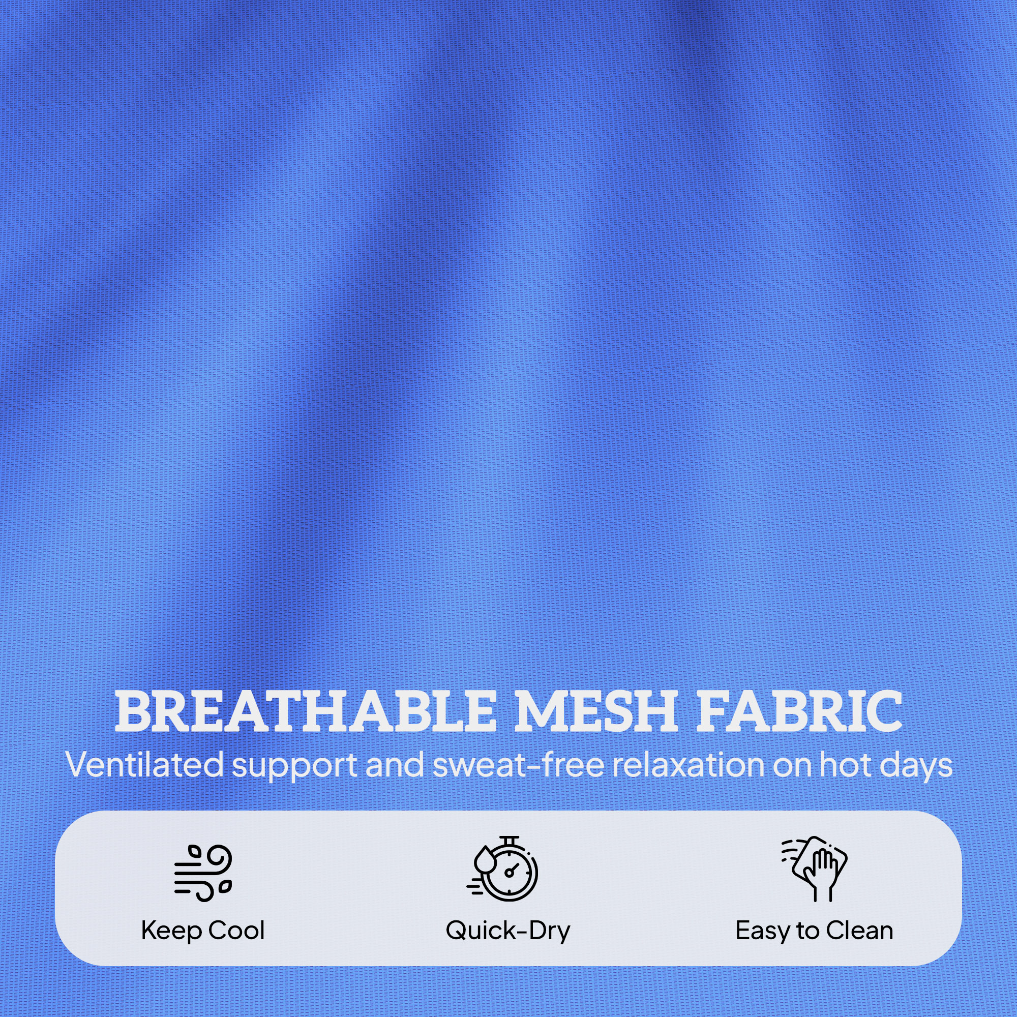  Tanning Chair Set of 2 with Face Hole and Side Table, 5-Position Folding Outdoor Chaise Lounge Chair, Navy Blue