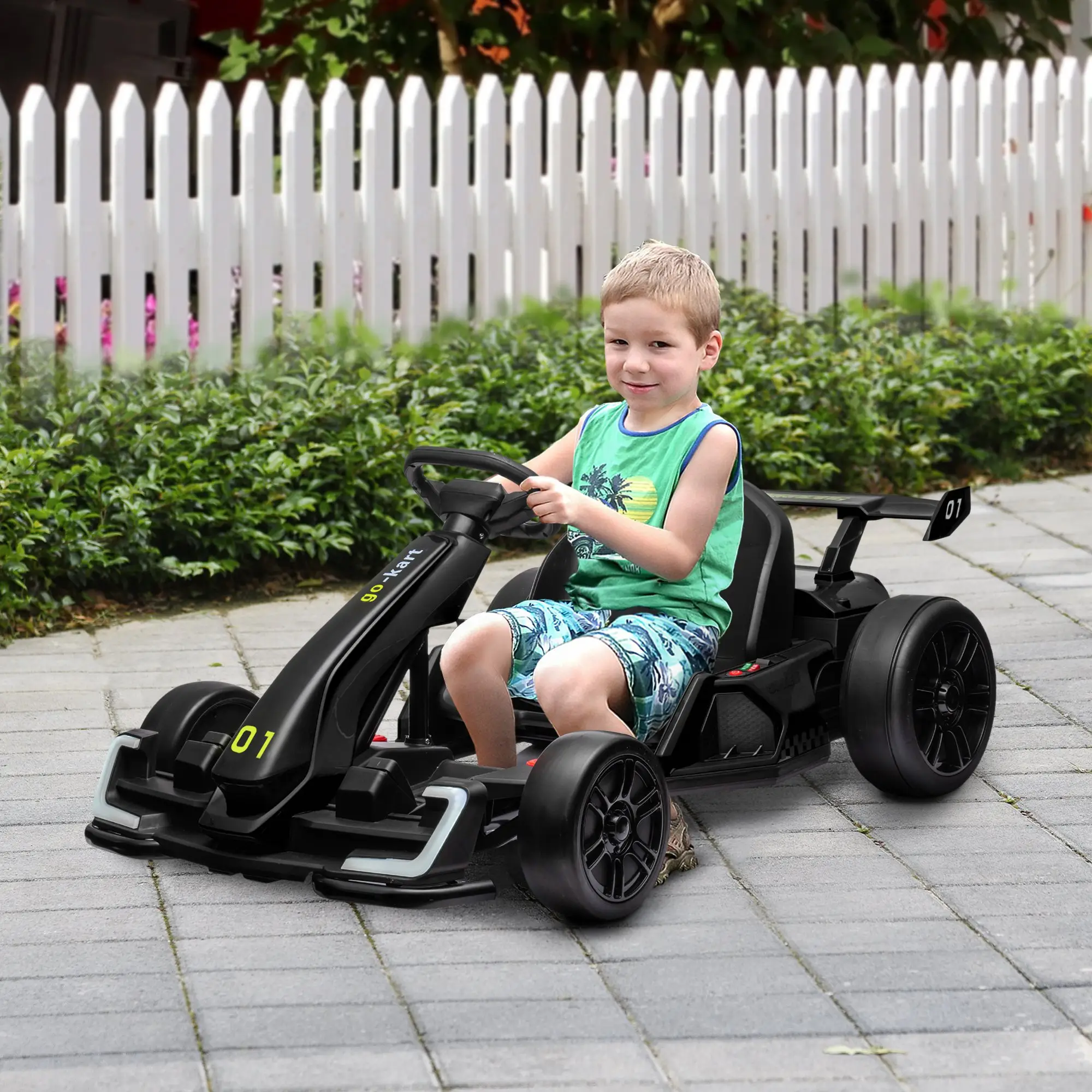 24V 7.5 MPH Electric Go Kart