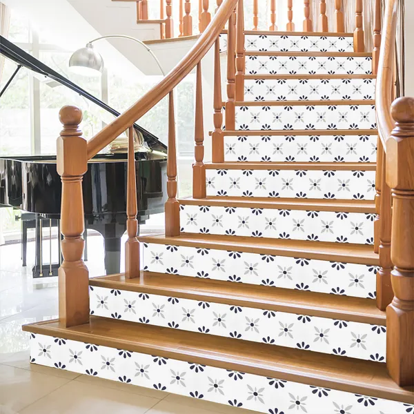 20pcsSelf-Adhesive Floor Tiles, PVC Flooring 7.9 X 7.9 Inch Self-Adhesive Waterproof Floor Strips, Waterproof And Non-Slip Features, DIY Suitable For Bathroom, Kitchen, Living Room, Covers 4.3 Sq