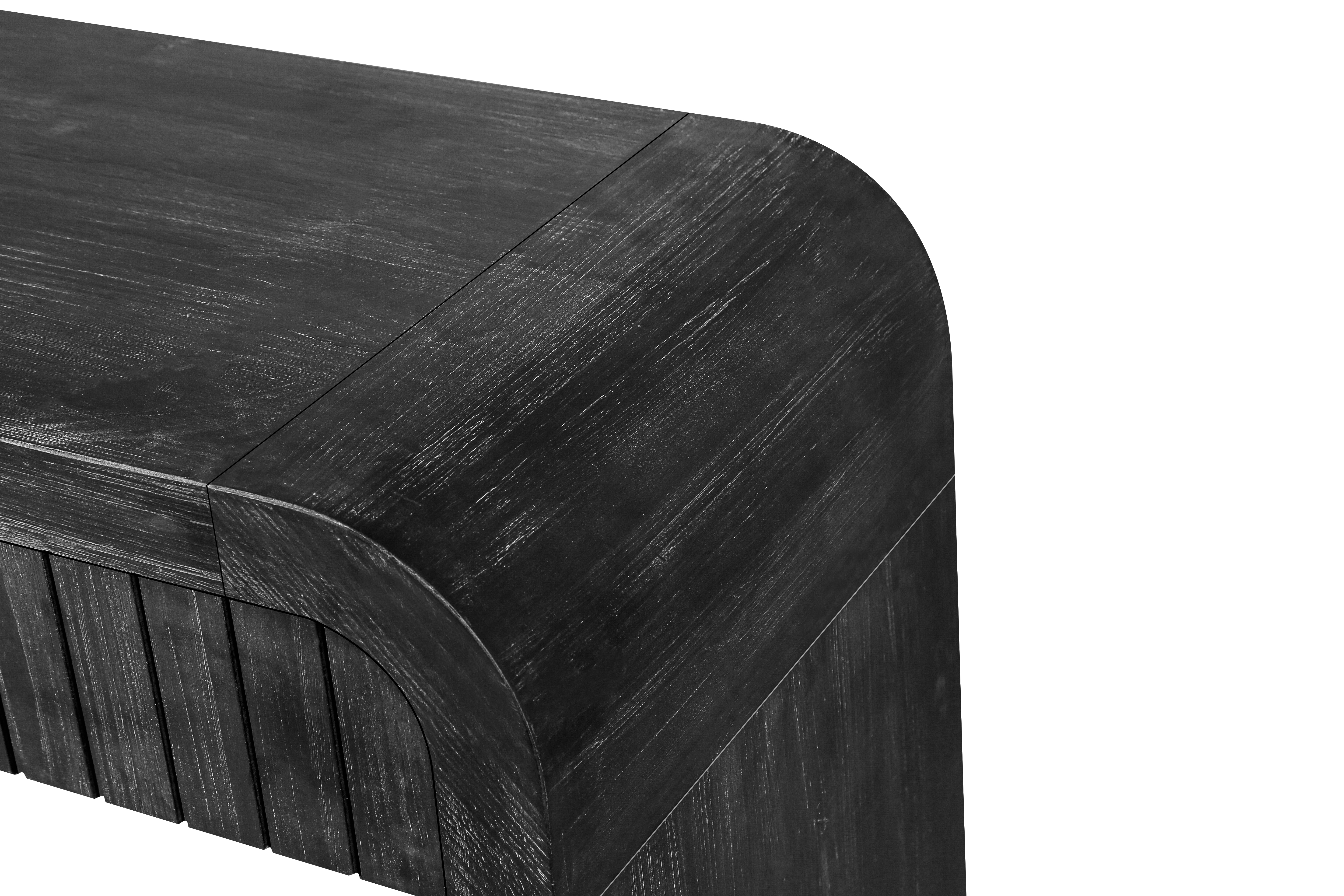 Vintage Console Table With Two Drawers For Entryway And Hallway_voghion.com