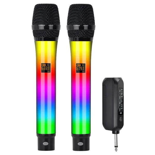5 Core Microphone Wireless Karaoke Singing Mic