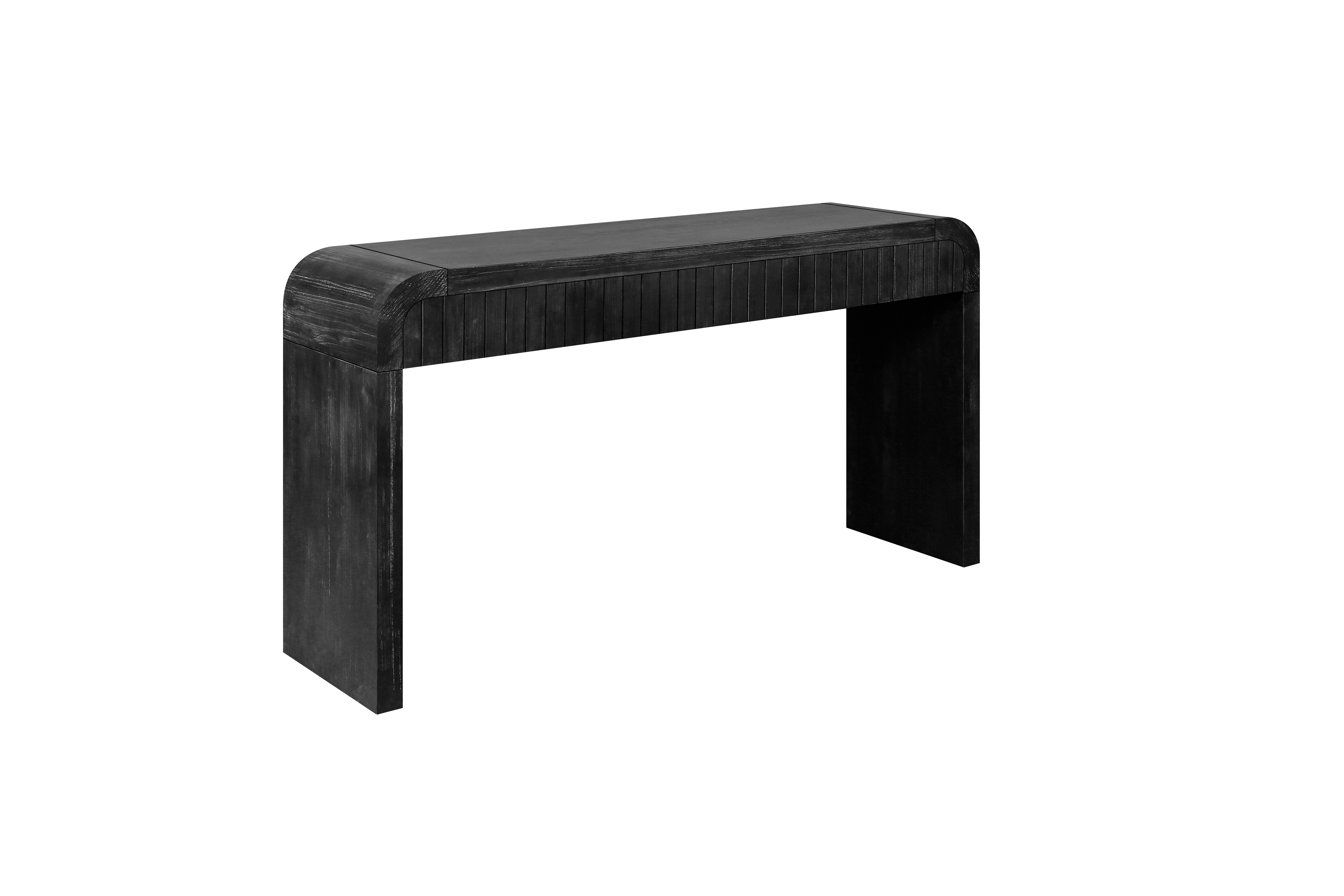 Vintage Console Table With Two Drawers For Entryway And Hallway_voghion.com