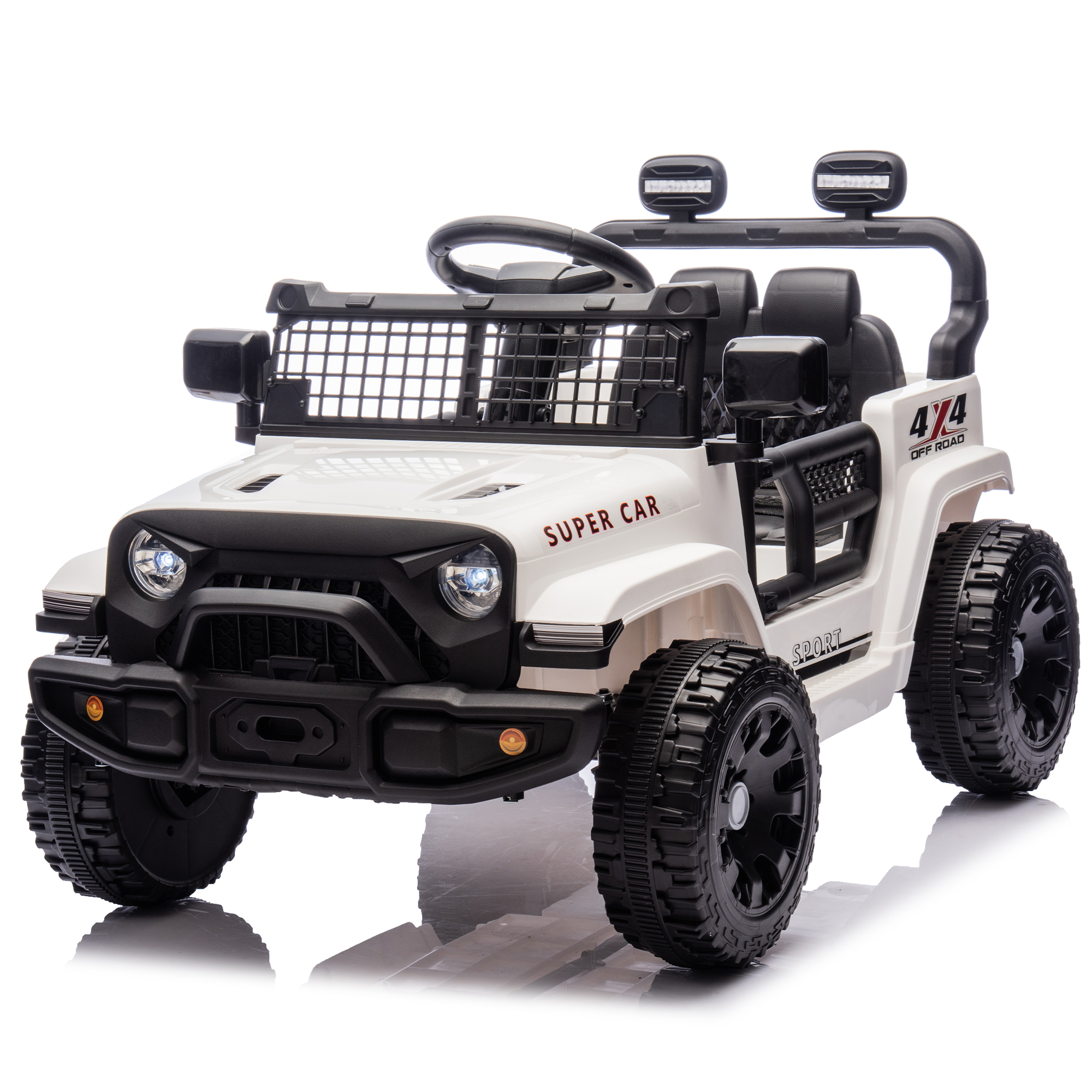 24V Kids Ride On Car WParents Control,Four-wheel Suspension,2WD,Power Display,Bluetooth,MP3,Music,LED Headlight,Provide A Speed Of 1.86-3.11MPH For Kids Around 3 Years Old.