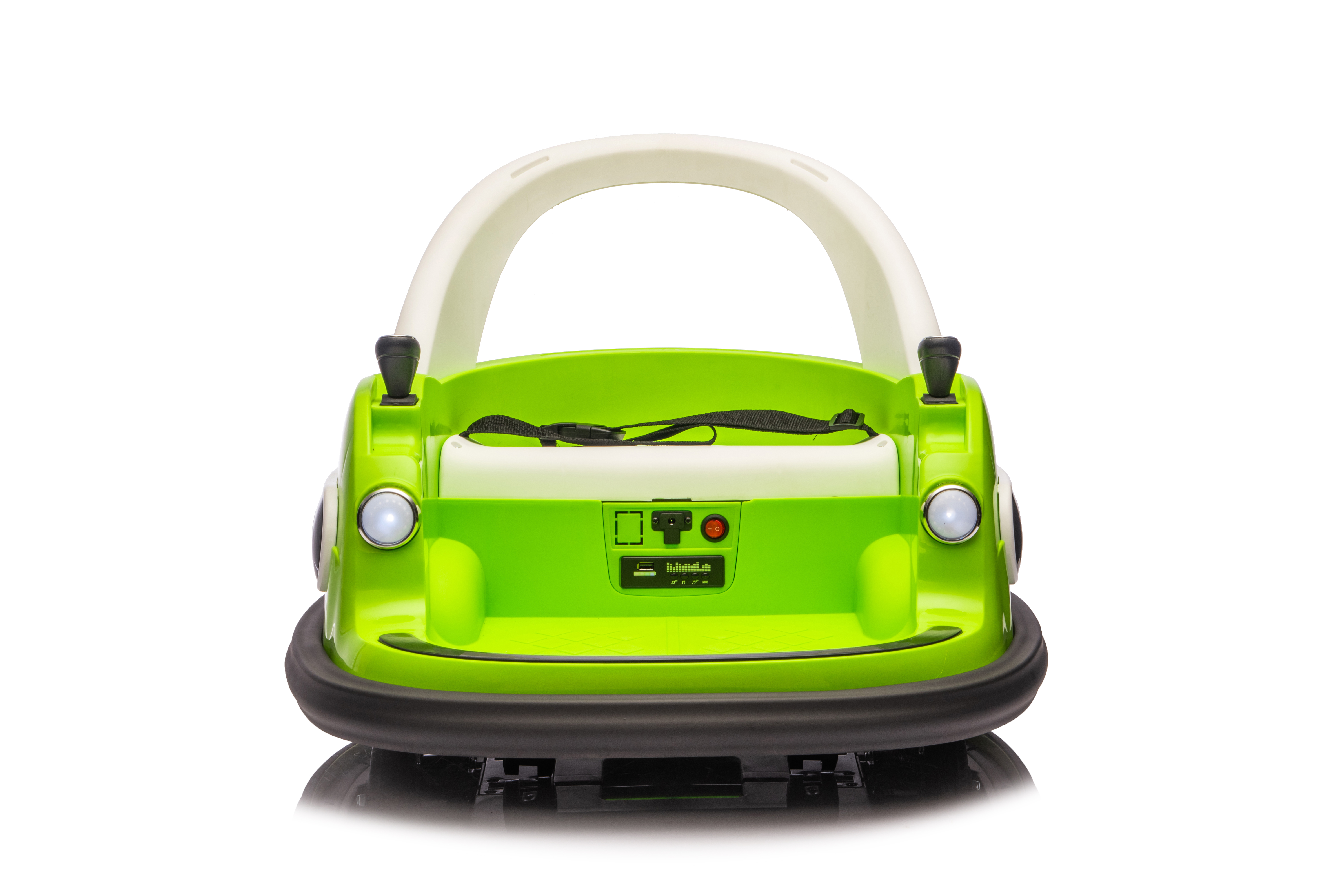 12V Ride On Bumper Car For Kids,electric Car For Kids,1.5-5 Years Old,W Remote Control, LED Lights, Bluetooth & 360 Degree Spin, Vehicle Body With Anti-collision Padding Five-point Safety Belt,2wd
