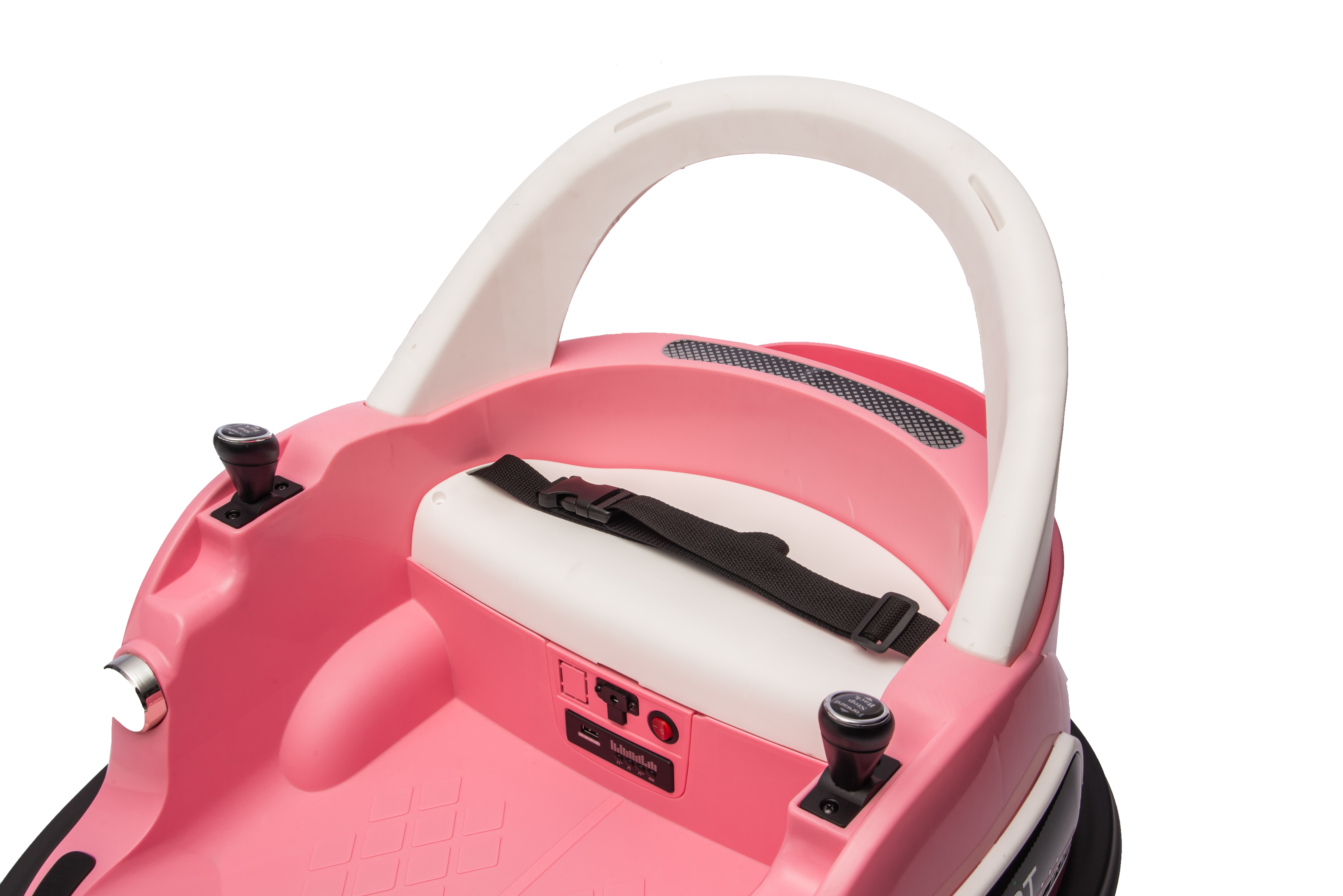 Electric Bumper Car For Kids With Remote Control And Led Lights_voghion.com