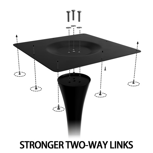 Modern Round Dining Table, 31.5 Kitchen Dining Room Furniture, Coffee Table, Leisure Table, Living Room Table, Dining Table, Kitchen Table, Oval Dining Table BLACK