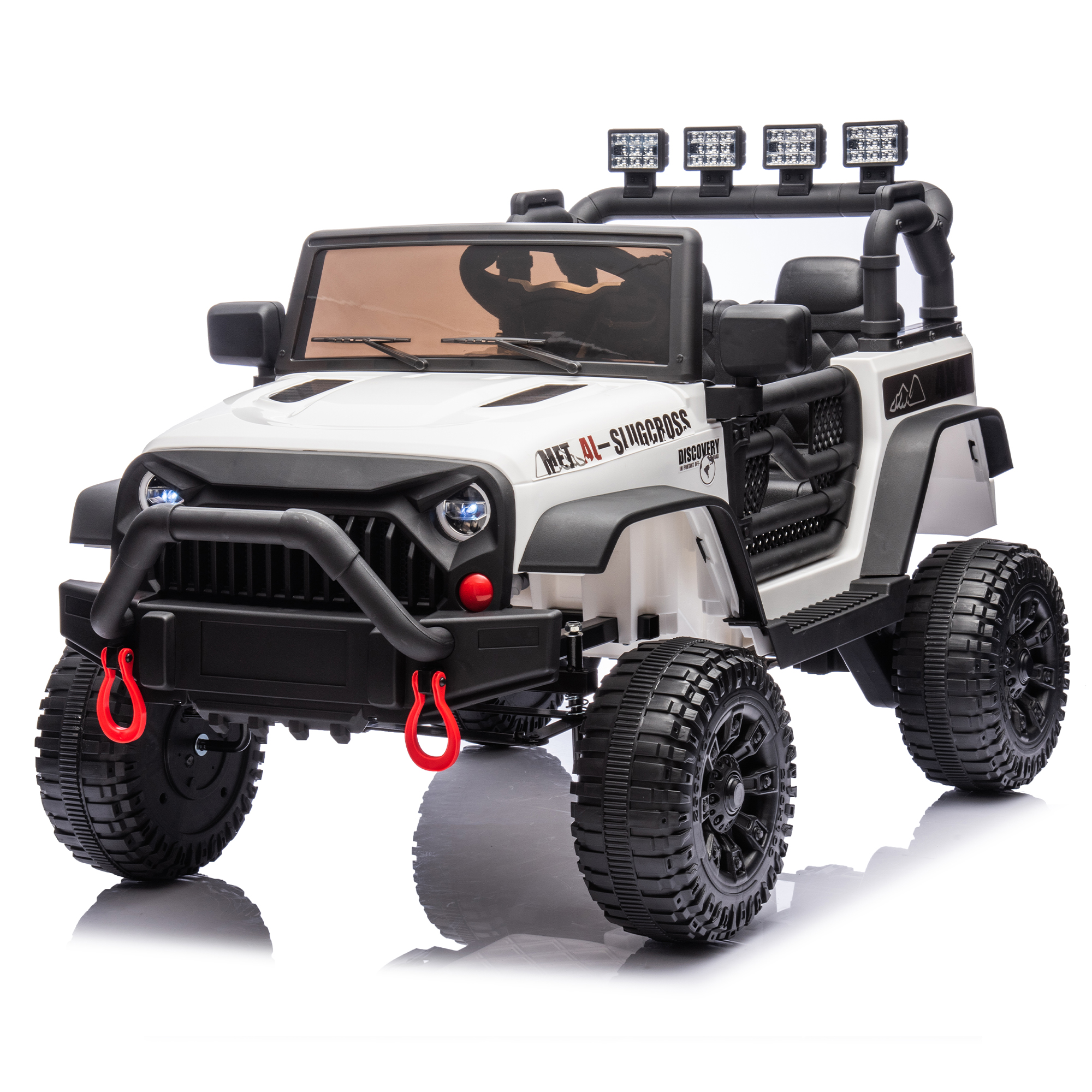24V Kids Ride On Car WParents Remote Control,400W Motor,Four Wheel Suspension,Adjustable Speed,USB,MP3,Music,Bluetooth,Large Display Screen,Power Display,Portable Handle,Safety Belt For Kids Aged 3 - imagen 1