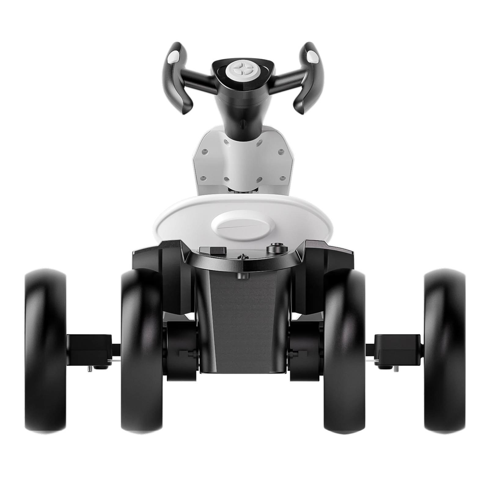 12V Electric Kids Pedal Go Kart, Folder Go Kart, Outdoor Ride On Toy With Adjustable Seat, 4 Non-Slip EVA Wheels For Boys And Girls For Age 3-6 Years Old, White