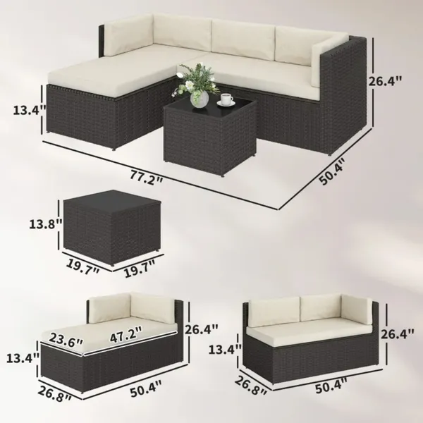 Back-yard Patio Furniture Set - Image 3