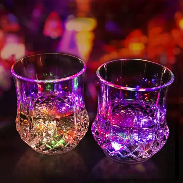 2 Packs Light Up Cups Liquid Activated
