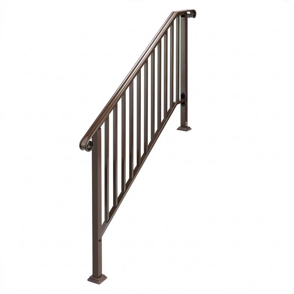 Outdoor 4 Level Iron Handrail Copper_voghion.com
