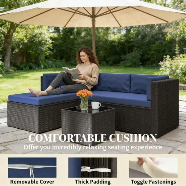 Back-Yard Patio Furniture Set - Image 4