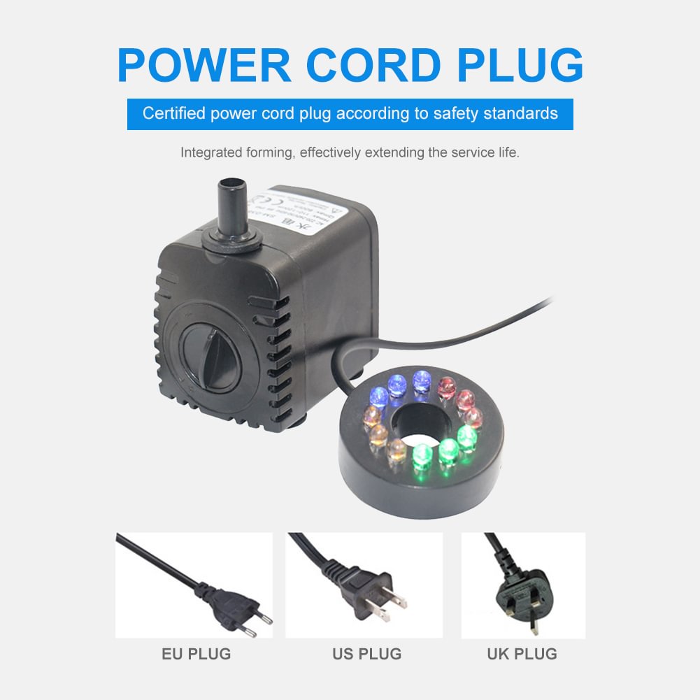 Support pan European shipping--8W Submersible Water Pump Aquarium Fish Tank... 2