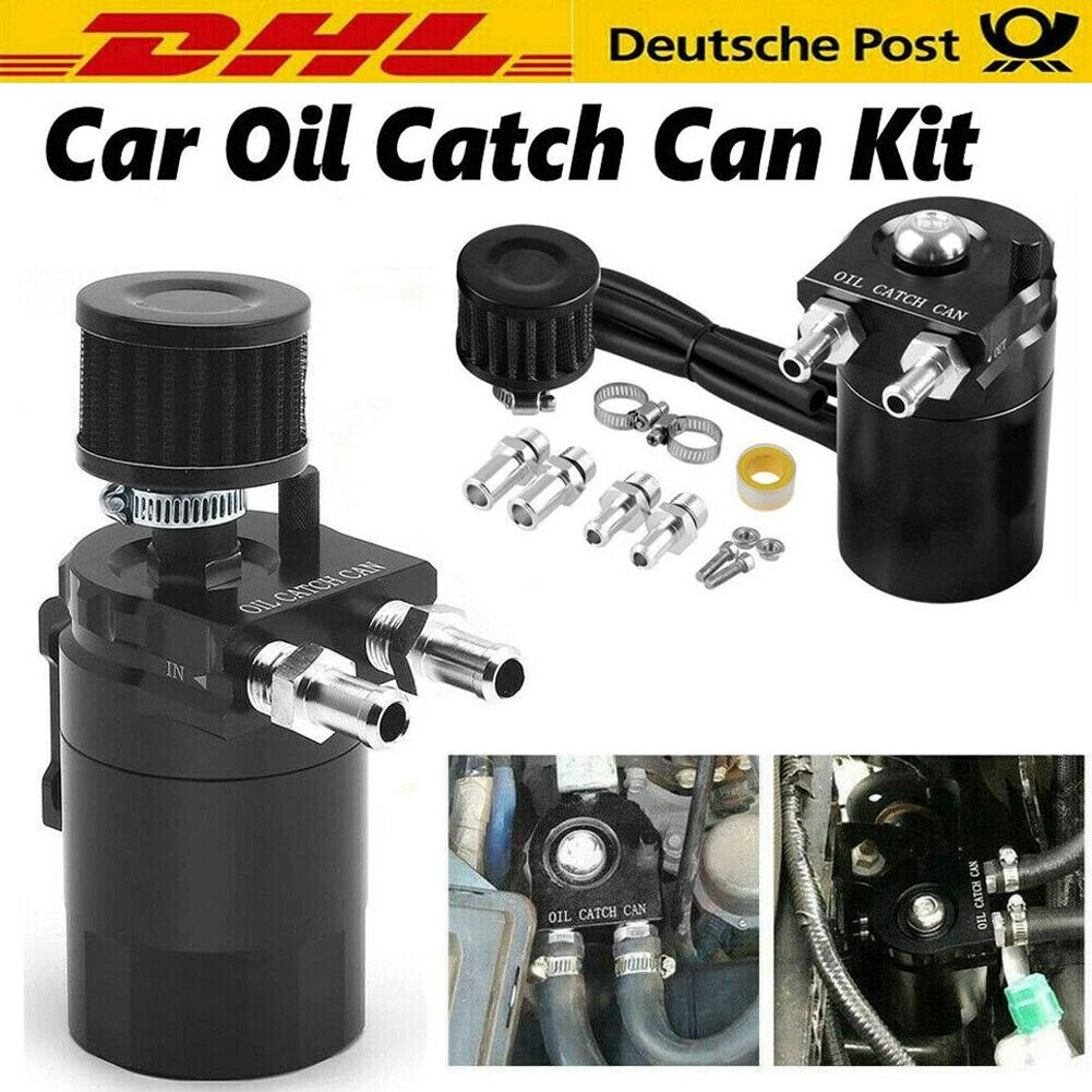 Support pan European shipping--Aluminum Alloy Ventilation Machine Oil Can For Automotive Modification Parts 300ML OCC009