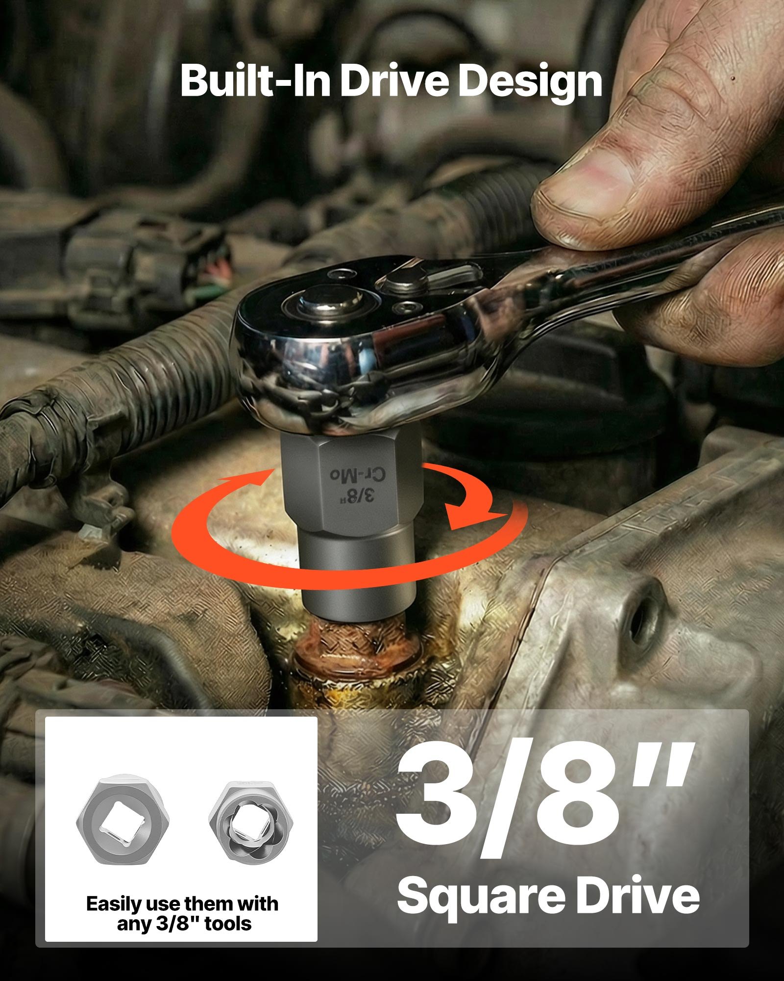 Screw Extractor Set With Drill Bits, 49 Pieces, Easy Out Nut Bolt Extractors And Drill Bits, With Adapters, Solid Storage Case, Cr-Mo Steel For Removing Rounded, Broken, Or Stripped Fasteners