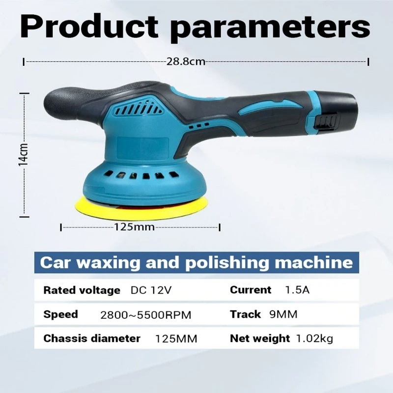 Support pan European shipping--Car Polishing Machine For Car 12V Cordless... 4
