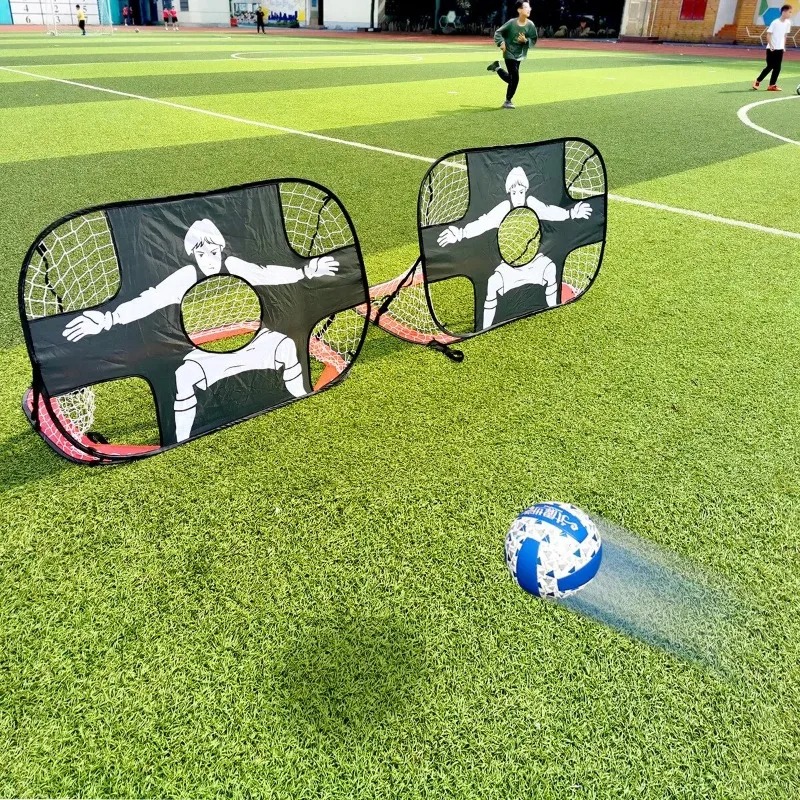Support pan European shipping--Pop-Up Foldable Football Goal – Nylon Mini Net... 2
