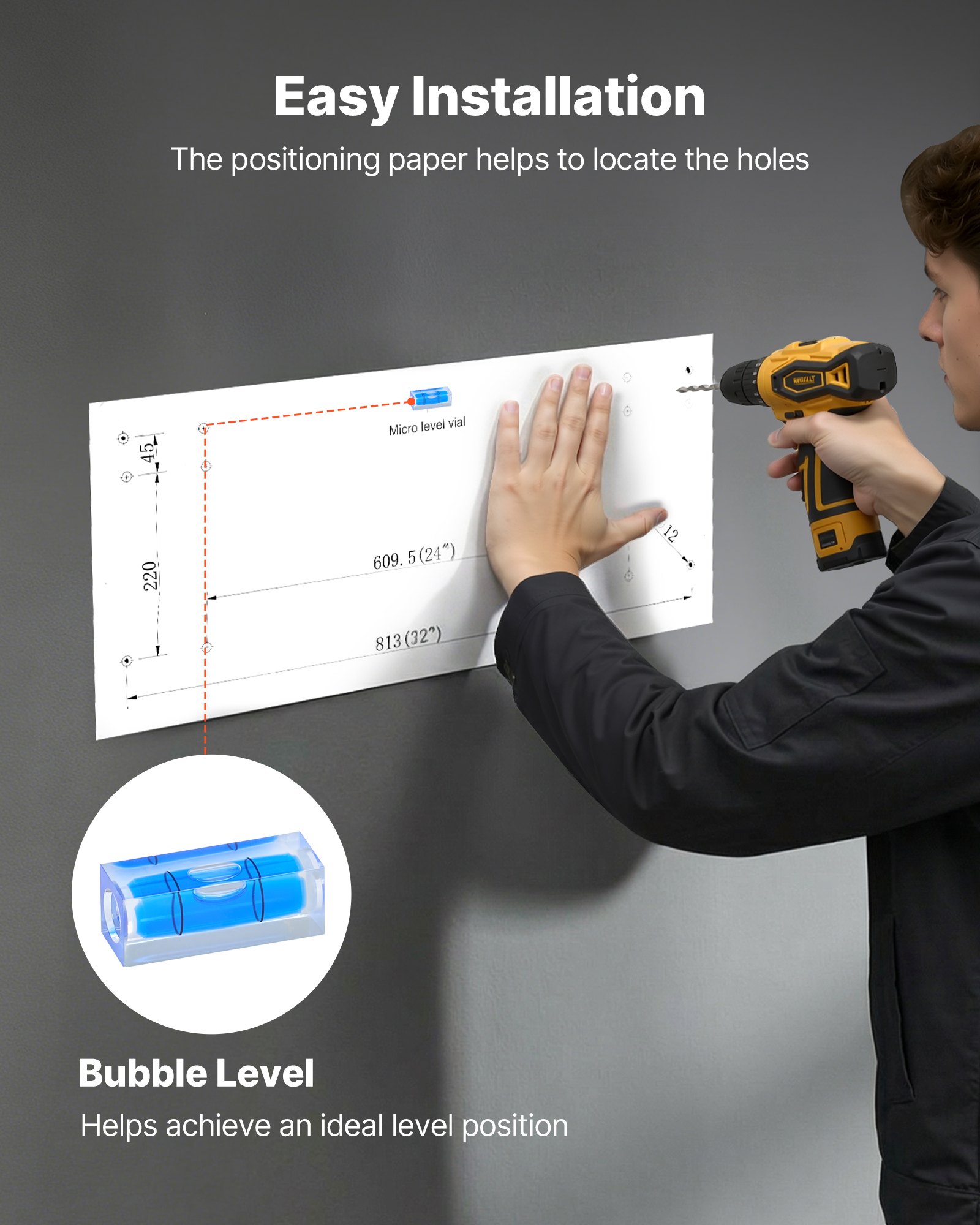 2-Tier Heavy Duty Wall Garage Shelving, 2 X 4 Ft Steel Wall Mounted Shelving Unit With Hooks, 24 X 48 Inch Per Shelf Floating Storage Metal Rack For Garage, 520 Lbs Total Weight Capacity, Black