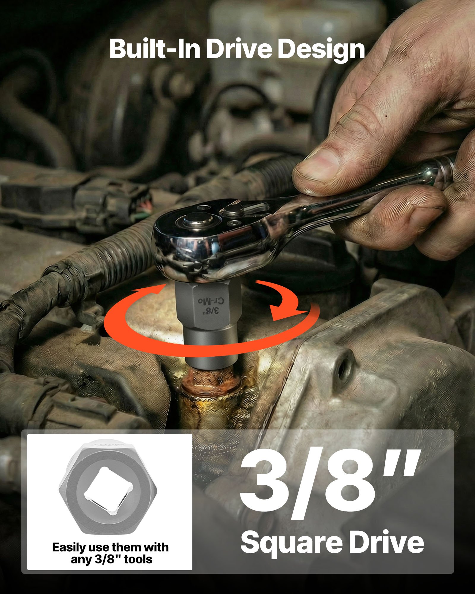 Screw Extractor Set With Drill Bits, 54 Pieces, Easy Out Nut Bolt Extractors And Drill Bits, With Adapters, Solid Storage Case, Cr-Mo Steel For Removing Rounded, Broken, Or Stripped Fasteners