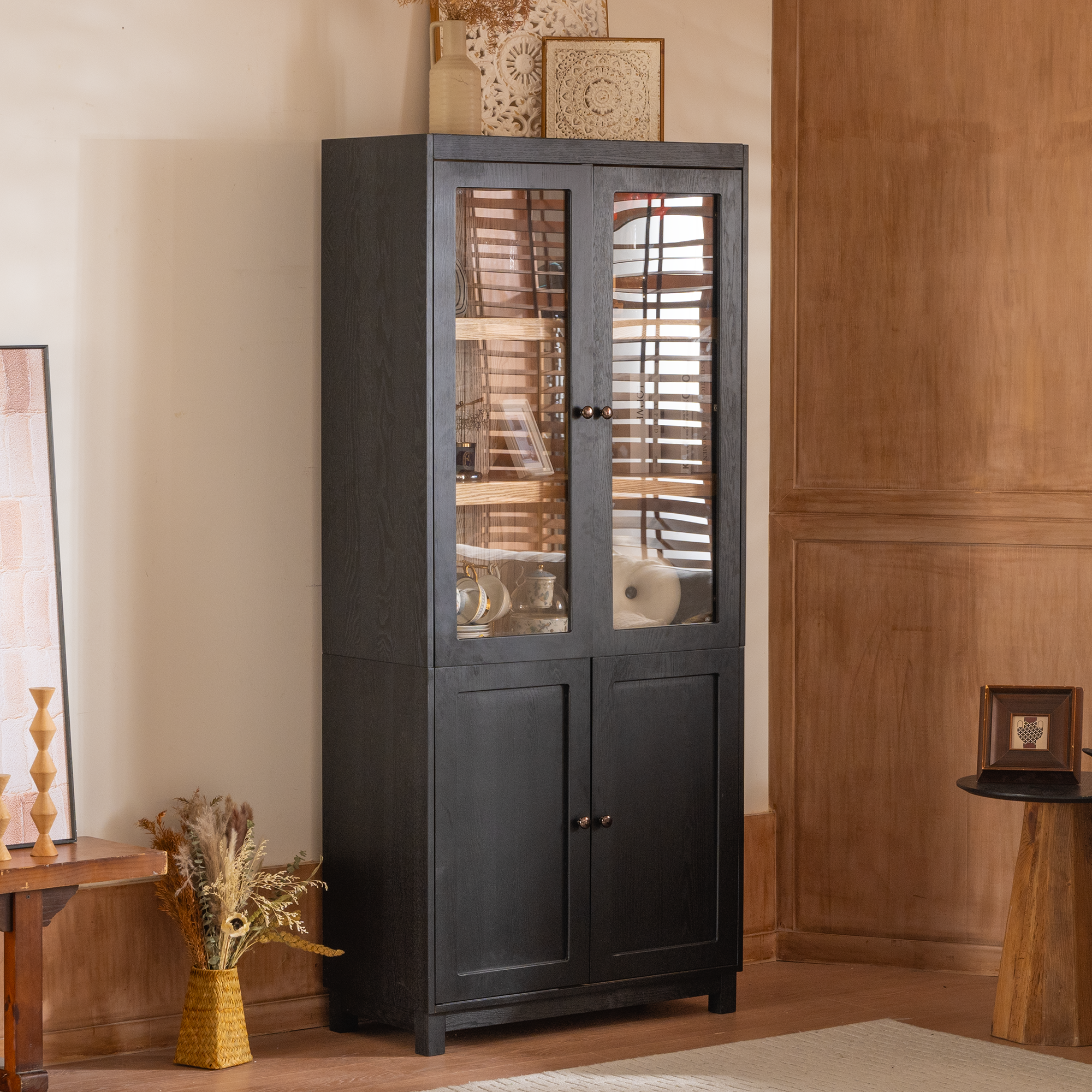 Glass Door Display Cabinet, picture 3 of 4