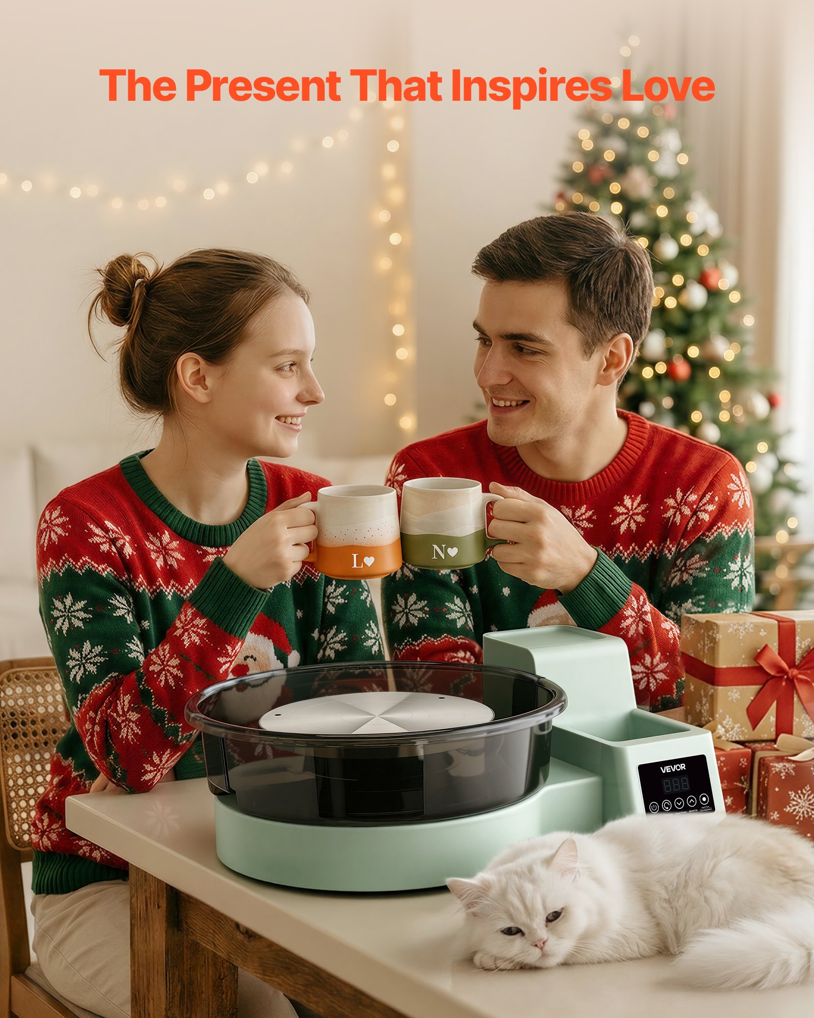 Pottery Wheel For Adults, 14" And 11" Turntables, 450W Electric Table Top Pottery Wheel With Foot Pedal, 30-300 RPM Adjustable Speed, Detachable Basin, For Beginners, DIY Clay Art Craft, Green