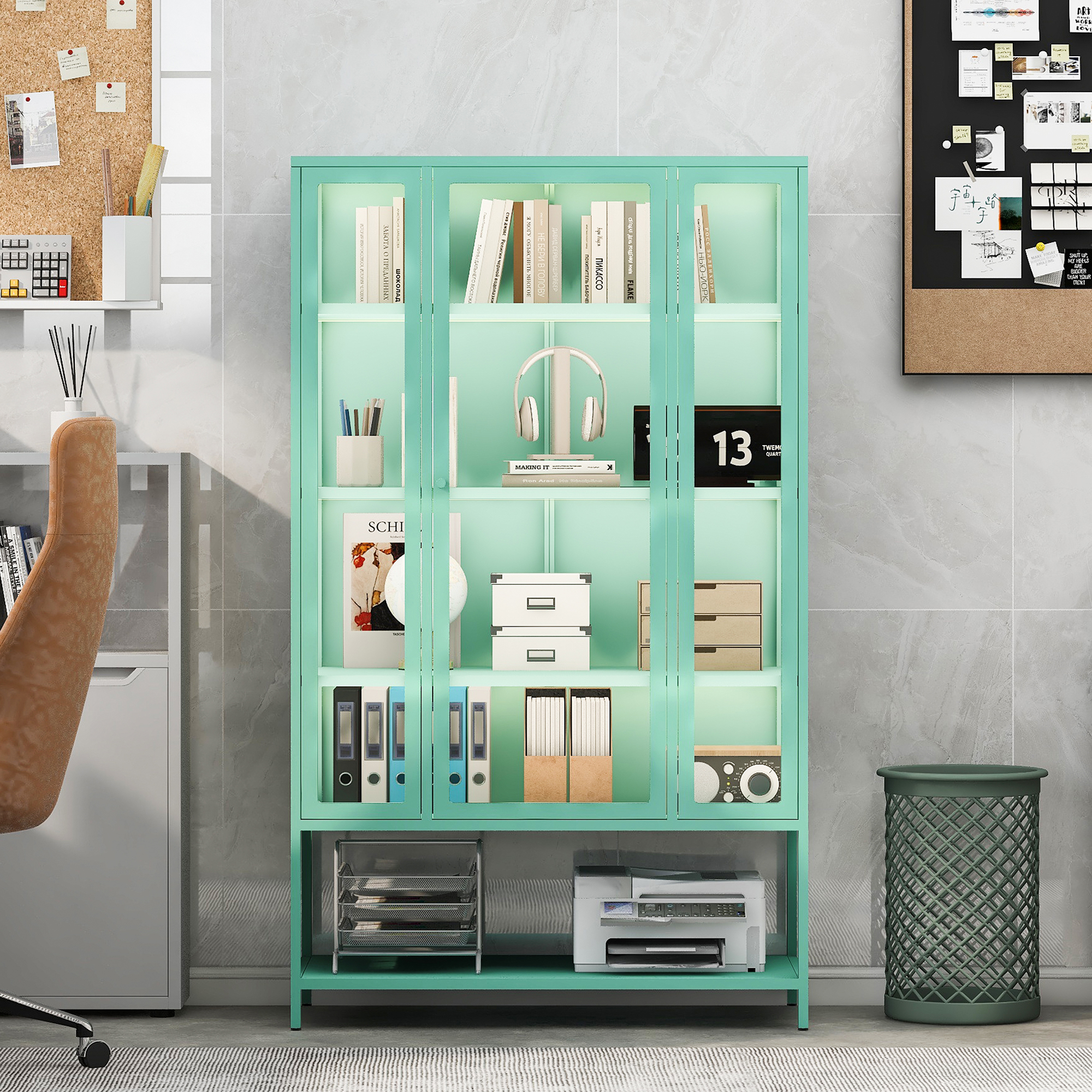 Iron Display Cabinet
