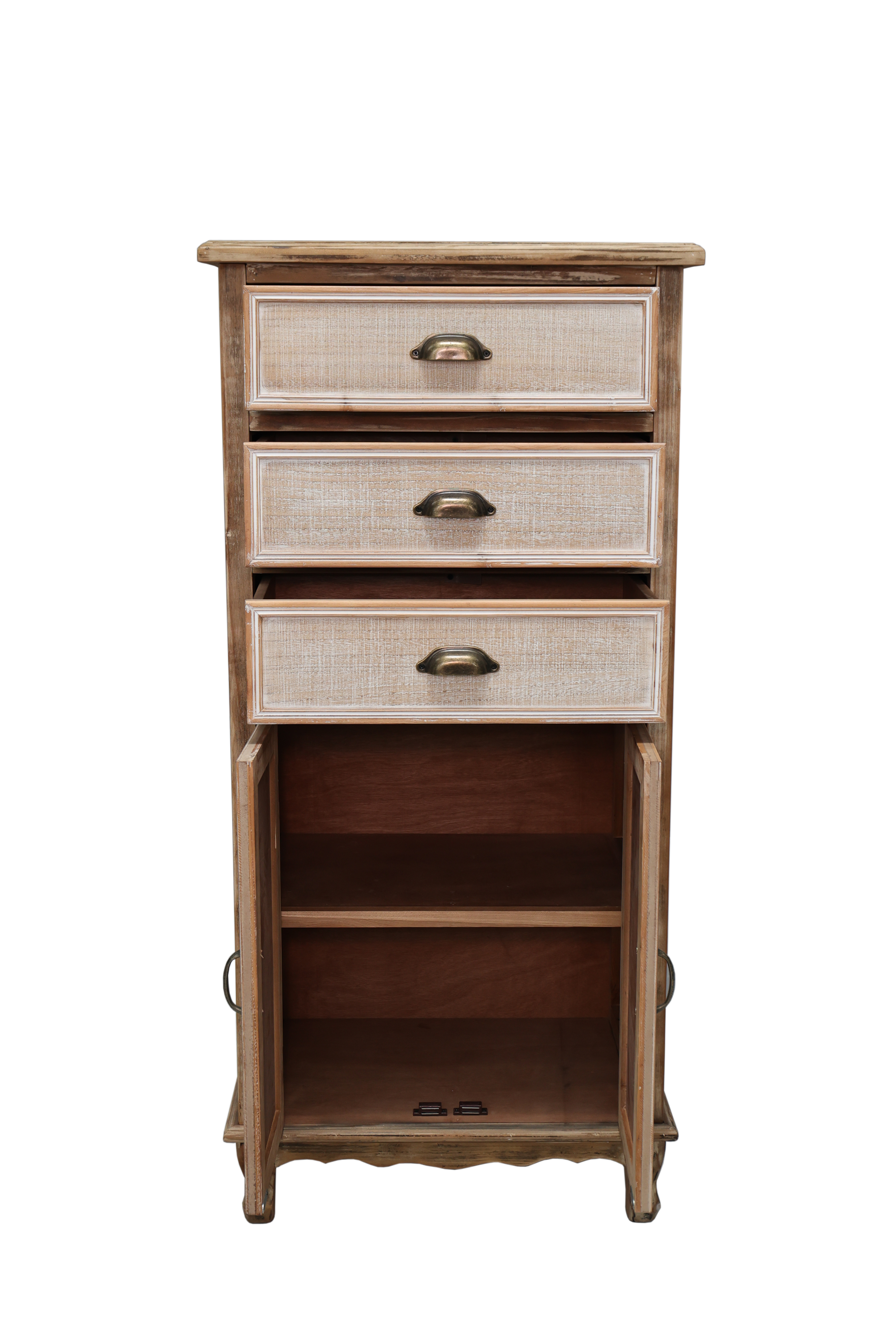 Wooden Storage Cabinet with Drawers, picture 2 of 4