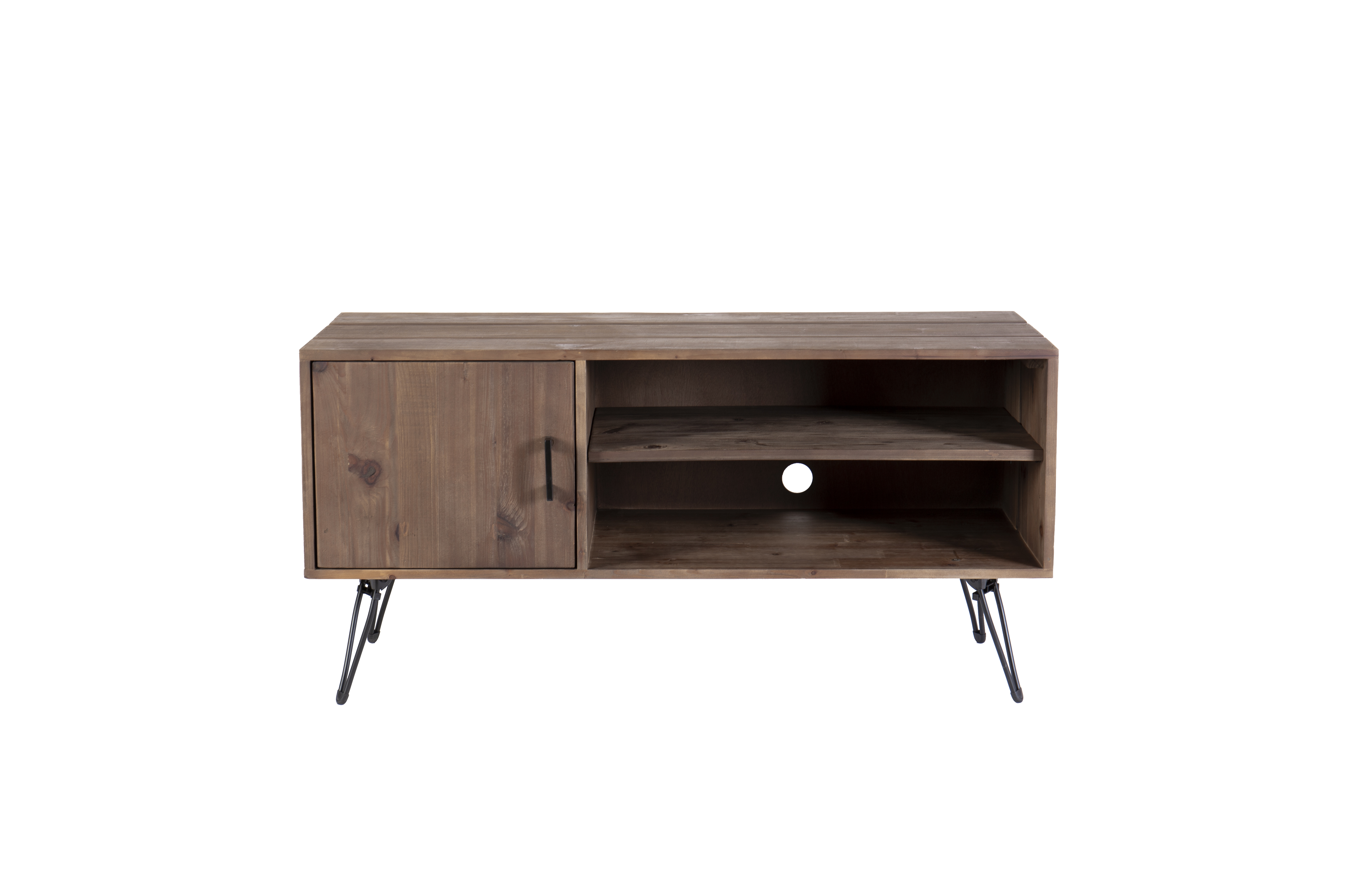 Reclaimed Wood TV Stand, picture 2 of 4