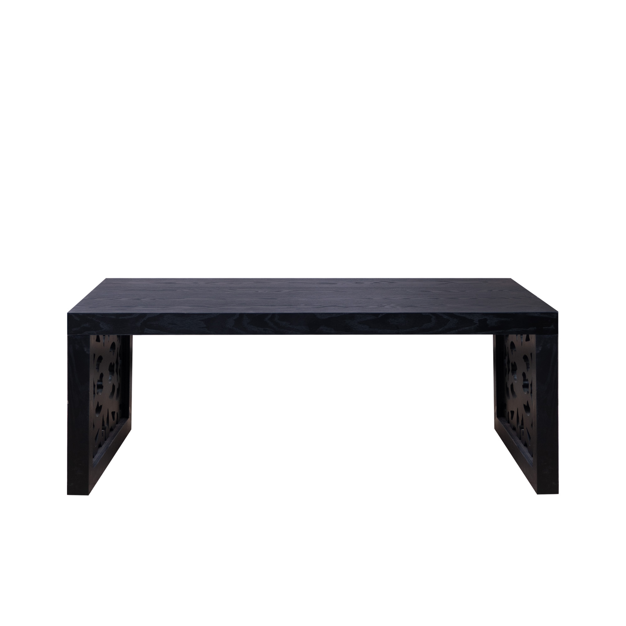 Carved Wood Coffee Table