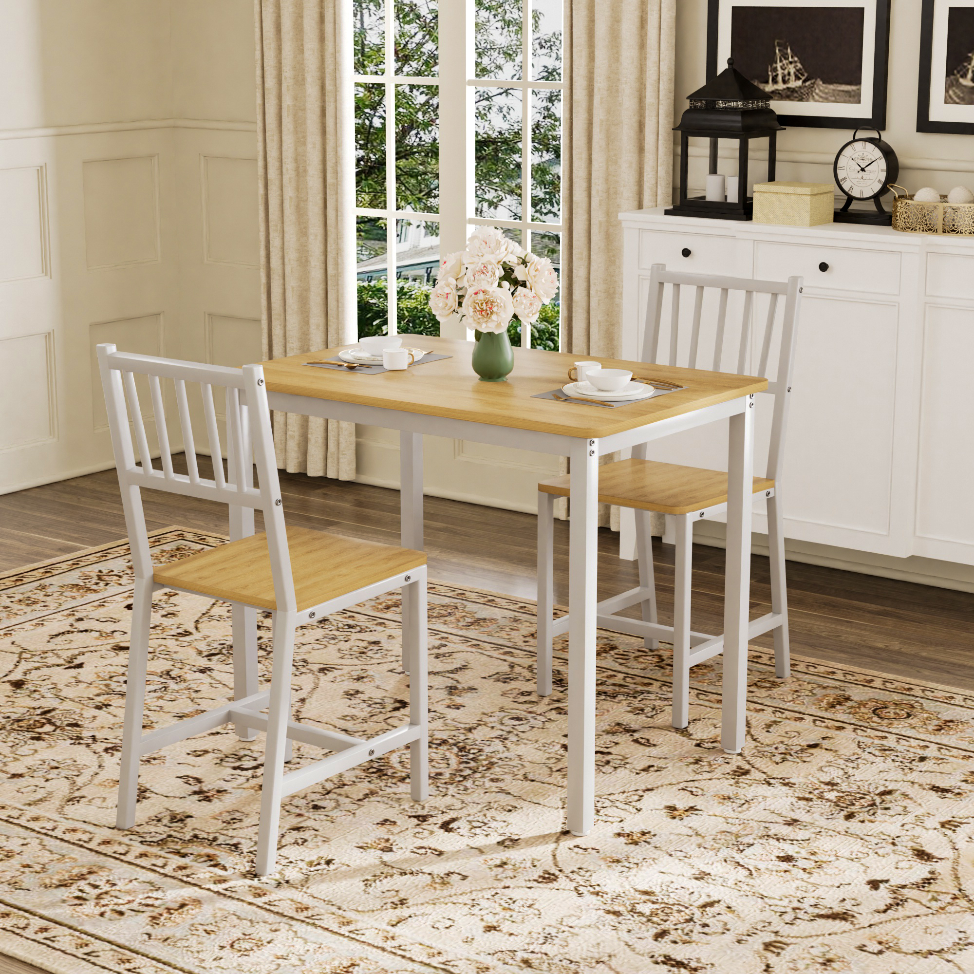 Dining Table Set with 2 Chairs, picture 4 of 4