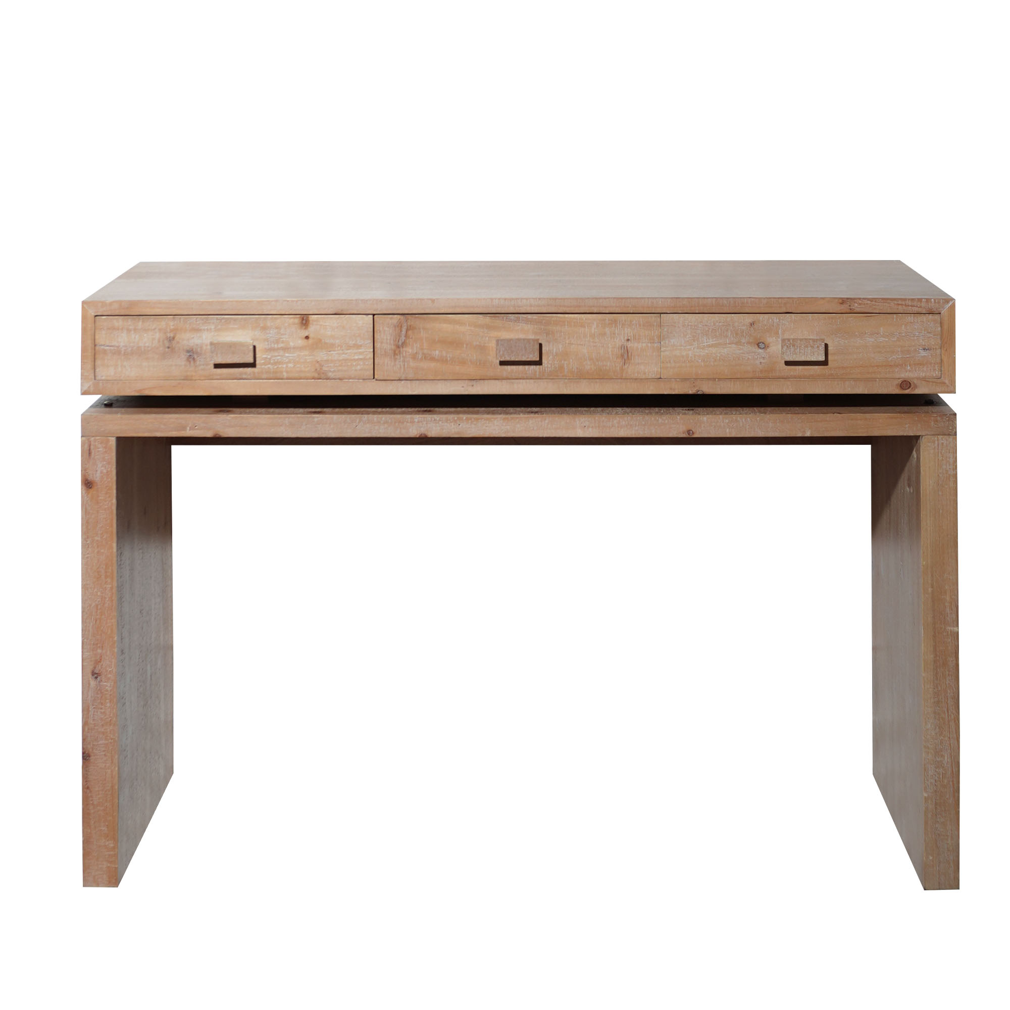 Wooden Console Table with Drawers