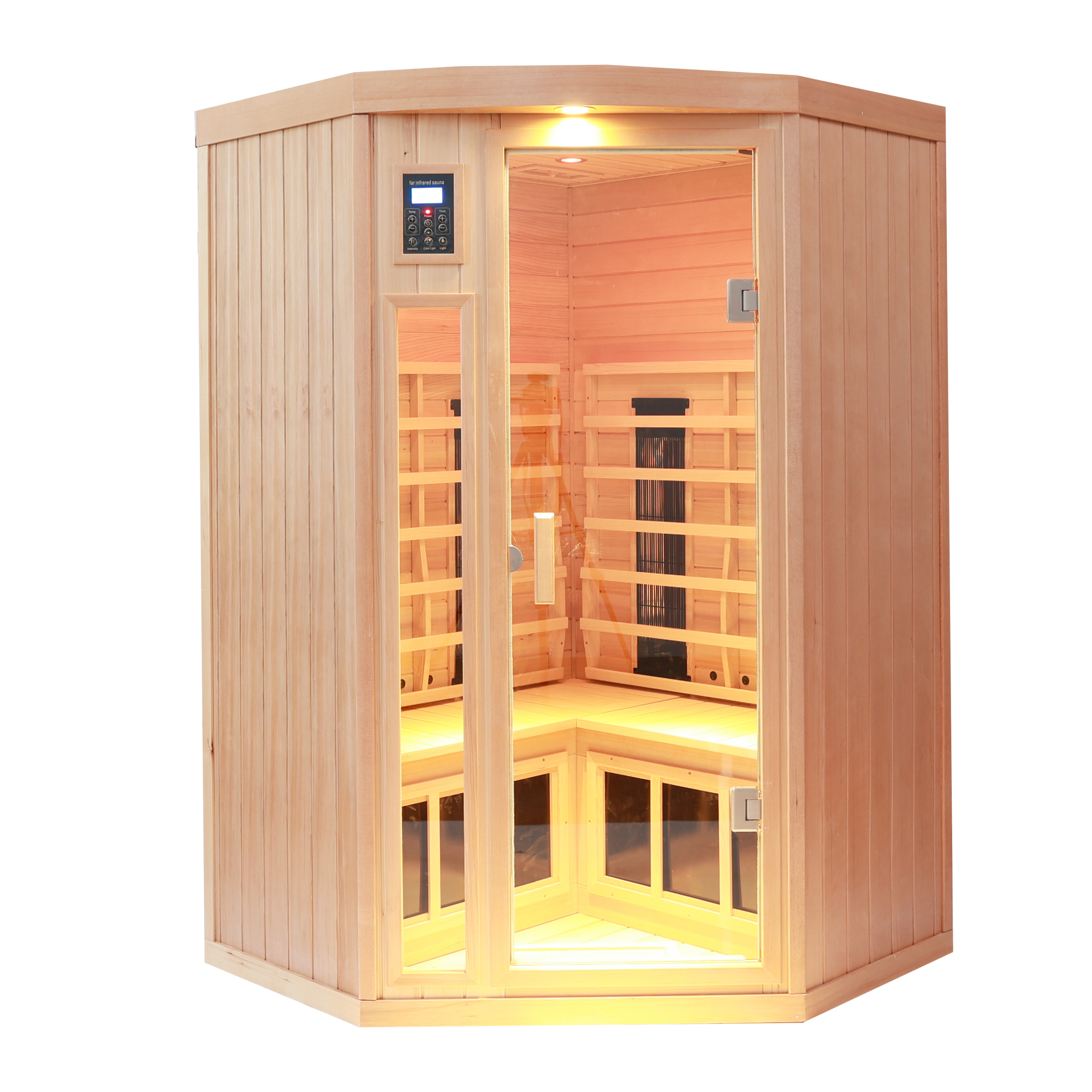 Hemlock Pentagonal Indoor Far Infrared Sauna Room