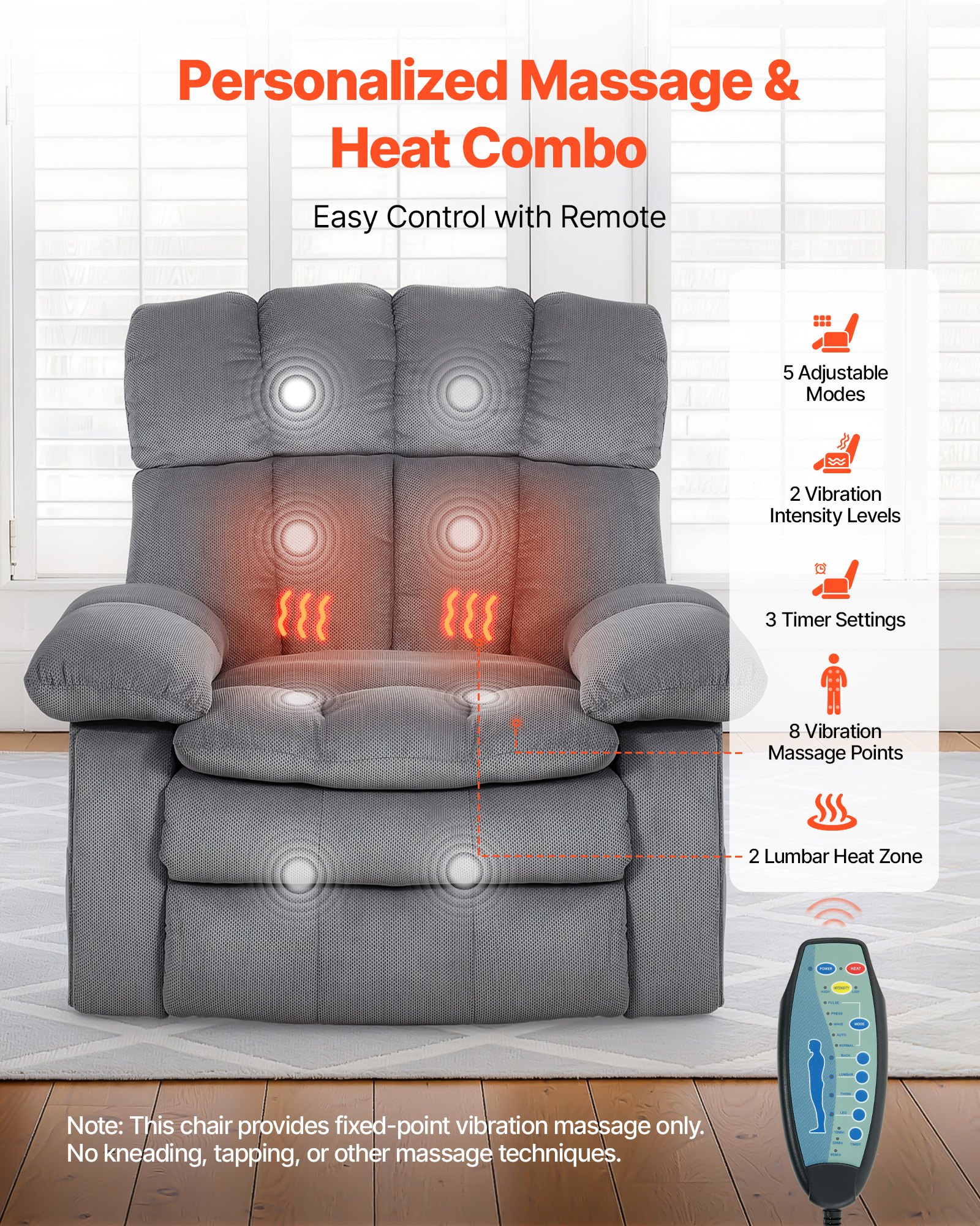 Power Lift Recliner Chair — Dual Motor — photo 3