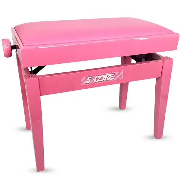 5 Core Adjustable Piano Bench Thick 3.25"