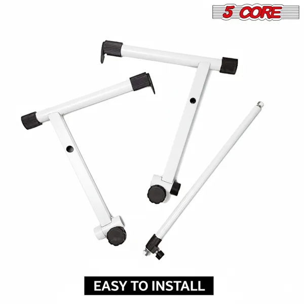 5 Core Keyboard Stand Adapter 2 Tier Adjustable Second Extension Add On For... 3