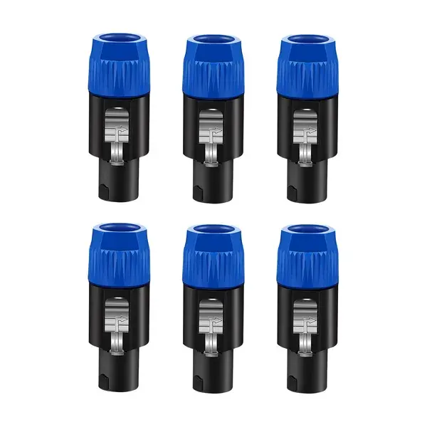 5 Core 4 Pole Speakon Connector
