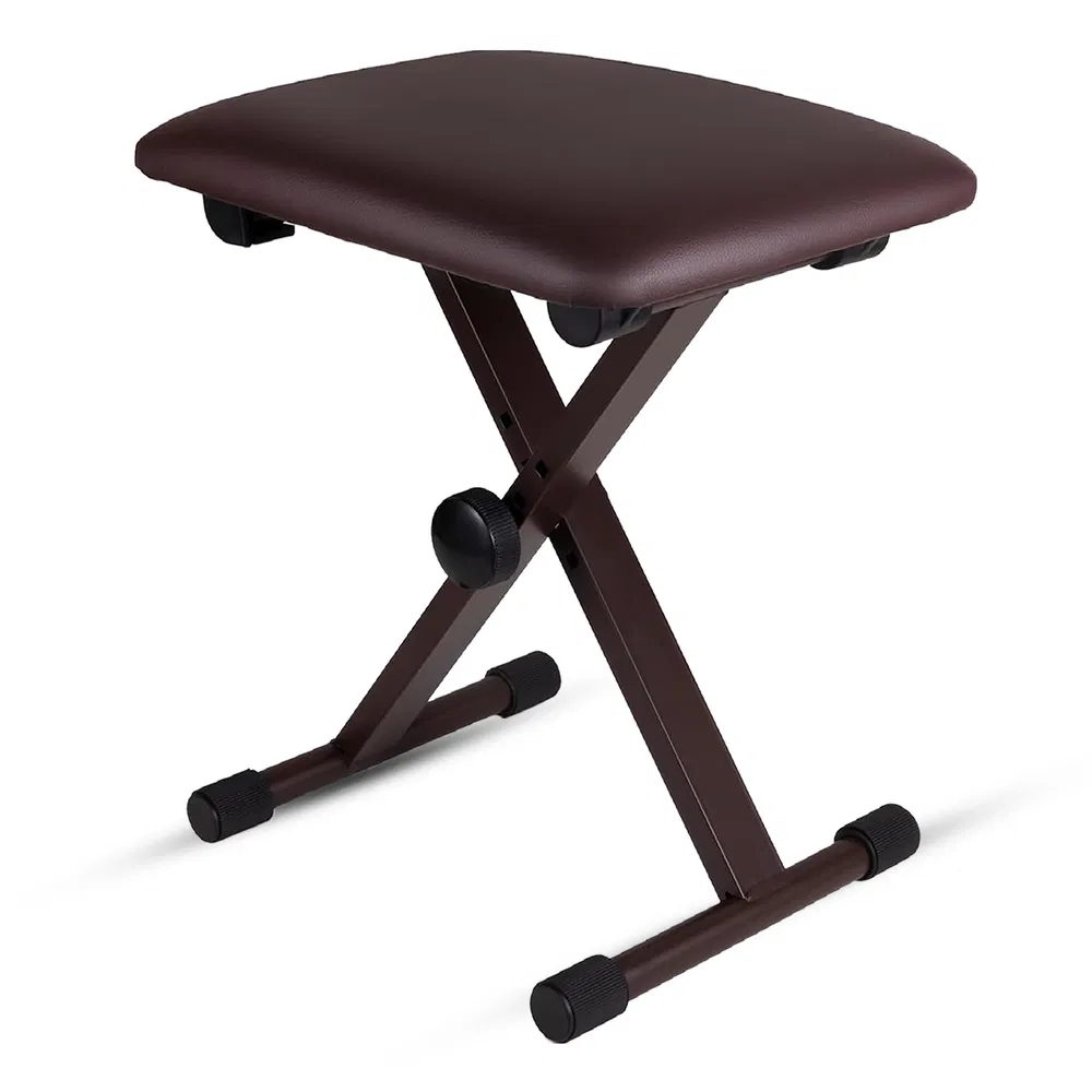 5 Core Keyboard Bench 2 Inch Padded Cushioned Piano Stool Height Adjustable 19″