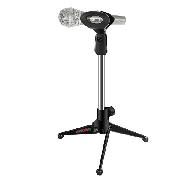 5Core Desktop Mic Stand Tripod Universal Desk Microphone Holder Table Top Stands