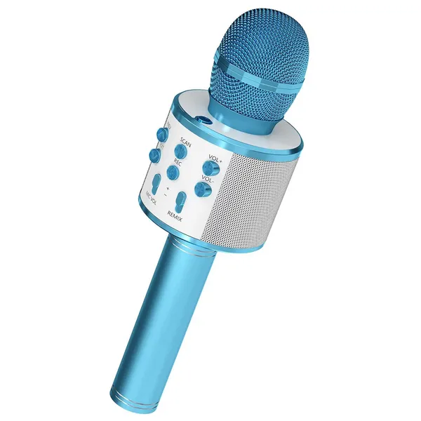 5 Core Microphone Wireless Karaoke Mic With Speaker 3 In 1 Portable Bluetooth Microfono Inalambrico