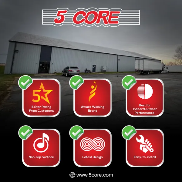 5CORE Capo Acoustic Electric Guitar 6 String Quick And Easy Adjustment Classic Clip - Banjo Mandolin Or Ukulele Capotraste Para Guitarra - CAPO RED